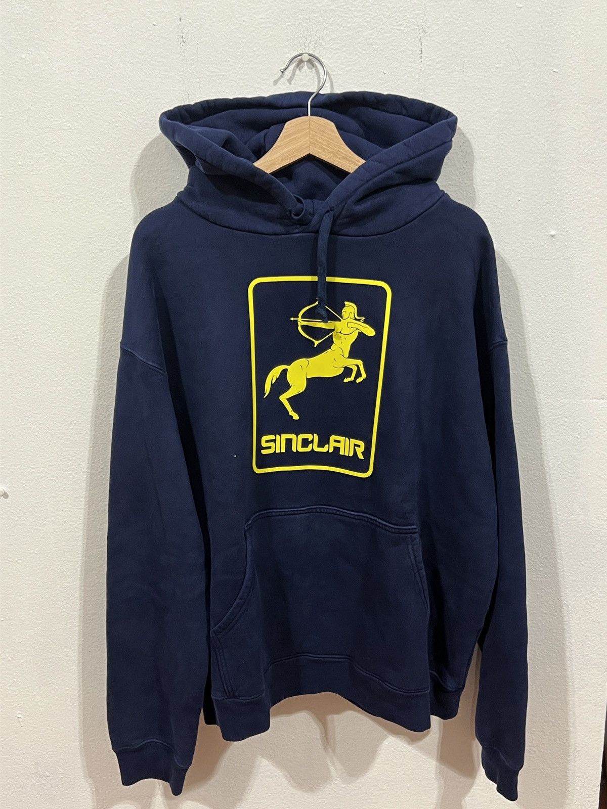 Sinclair Global Sinclair Horse Hoodie Blue/Yellow Size US XL / EU 56 / 4 - 1 Thumbnail