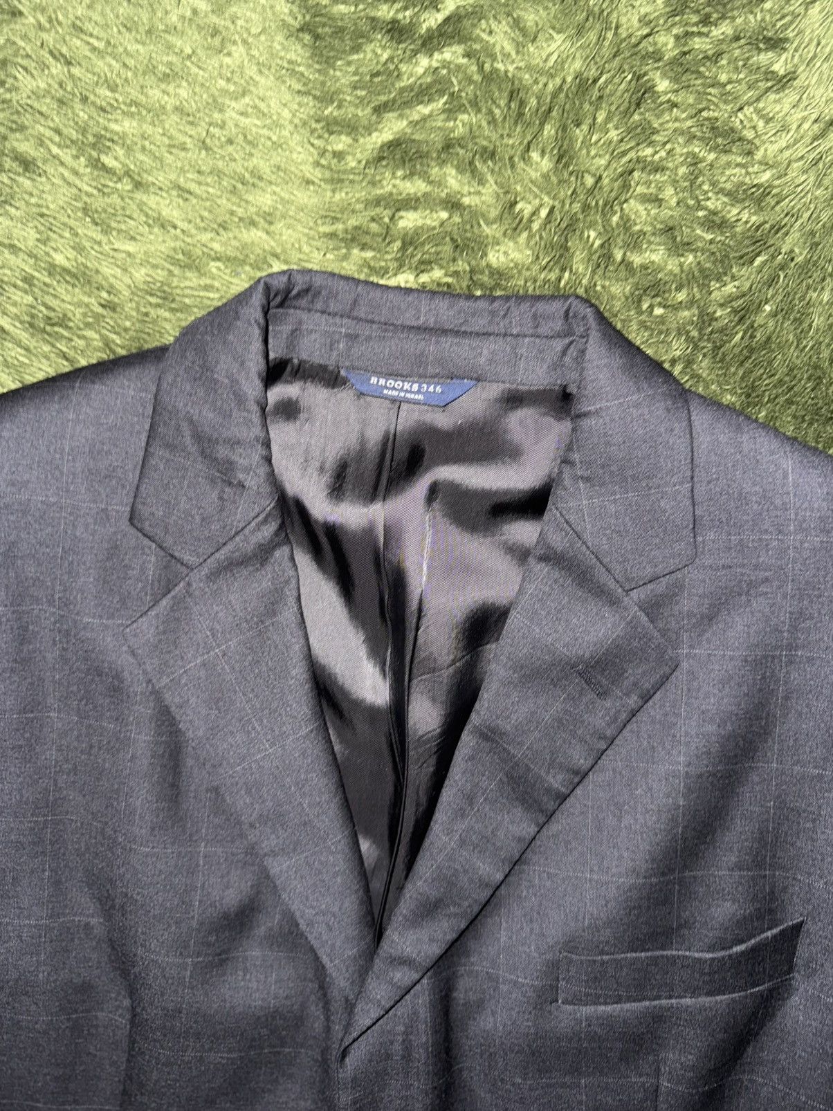 Brooks Brothers [44L] Brooks Brothers 346 USA Viscose Three-Button Blazer Size 44L - 3 Thumbnail