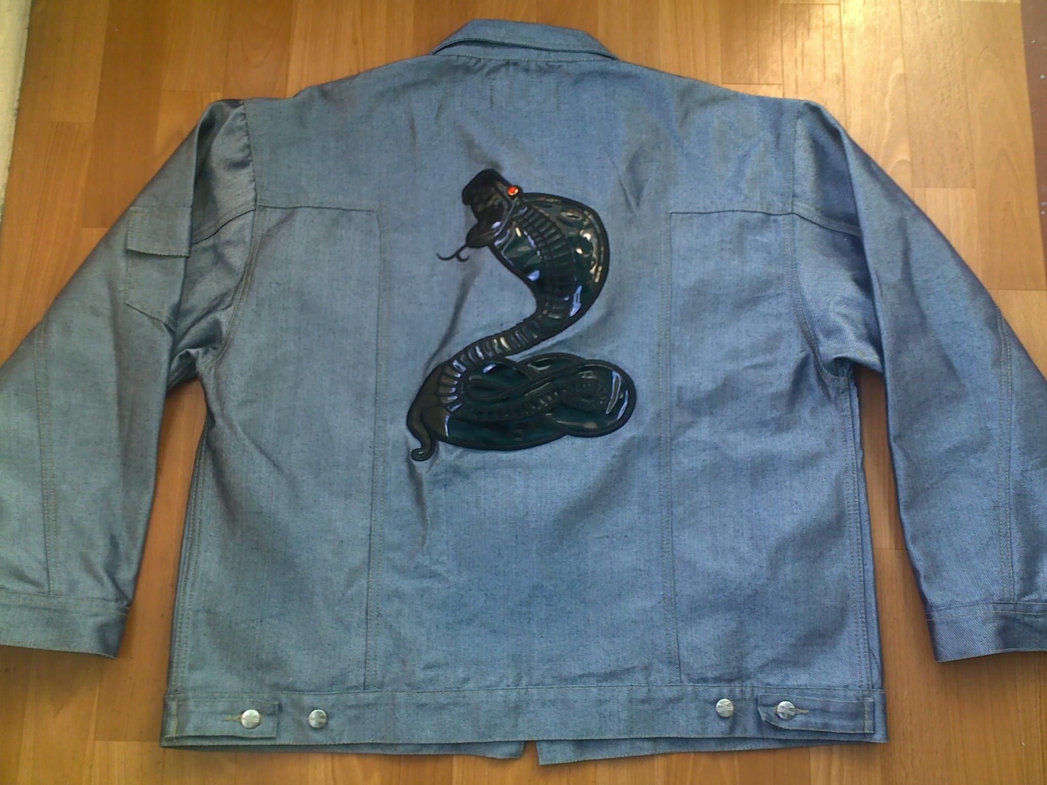 Wu-Tang Clan WU WEAR jacket, Wu-Tang jacket, Wu-Tang Clan denim jacket XL Size US XL / EU 56 / 4 - 2 Thumbnail