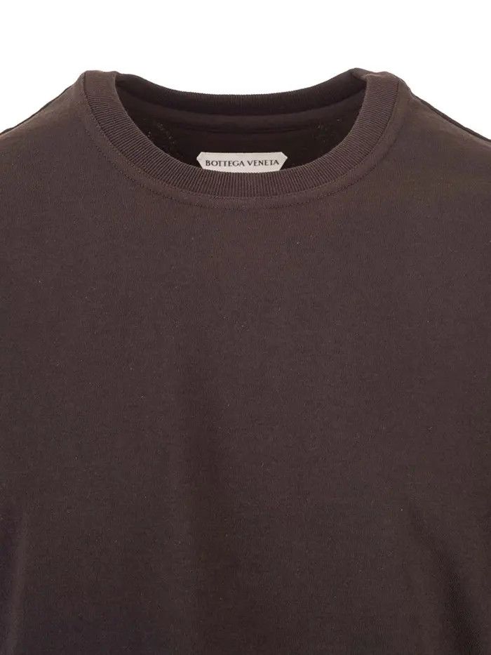 Bottega Veneta o1s1rm0326 T-Shirt in Brown Size US L / EU 52-54 / 3 - 3 Thumbnail
