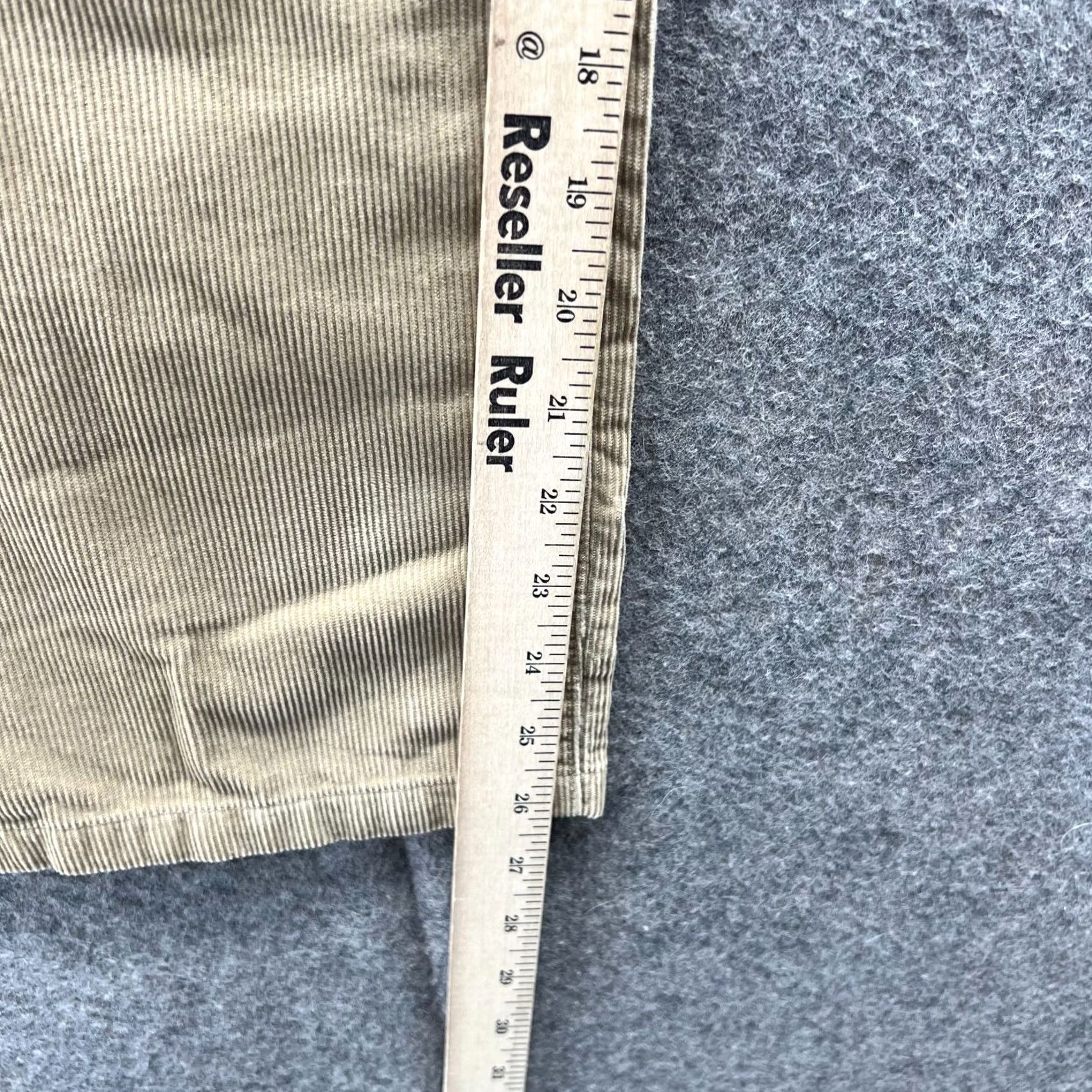 Polo Ralph Lauren VINTAGE Polo Ralph Lauren Pants Mens 38x32 Chino Flat Front Beige Khaki Corduroy Size US 38 / EU 54 - 7 Thumbnail