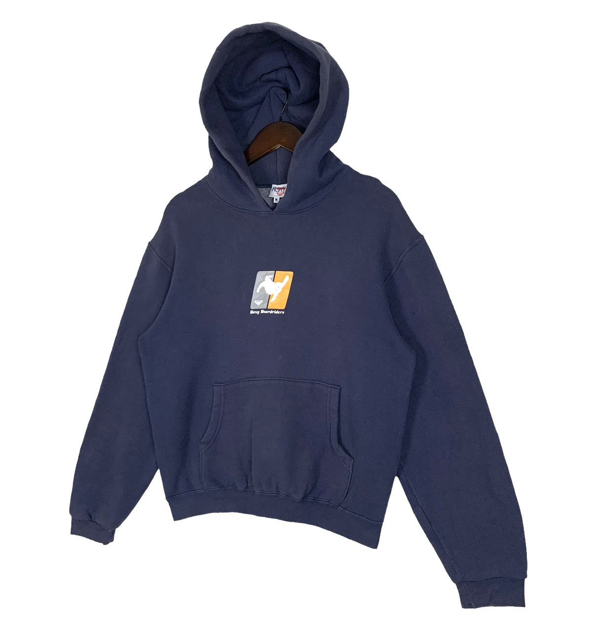 Vintage Quiksilver Roxy Boardriders Streetwear Hoodie Size M