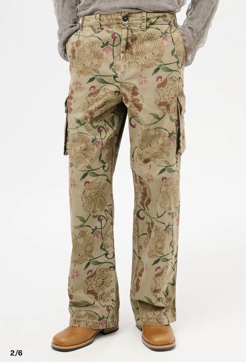 Our Legacy Our Legacy size48 Floral printed work pants Size US 32 / EU 48 - 2 Thumbnail