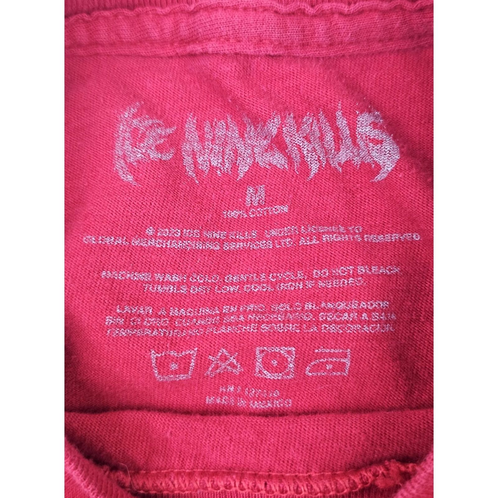 Vintage Ice Nine Kills Graphic T Shirt Red, Adult M, Short Sleeve, Crew Neck, 100% Cotton, Gildan 5000, Men, Graphic, Vintage: No Size US M / EU 48-50 / 2 - 3 Thumbnail