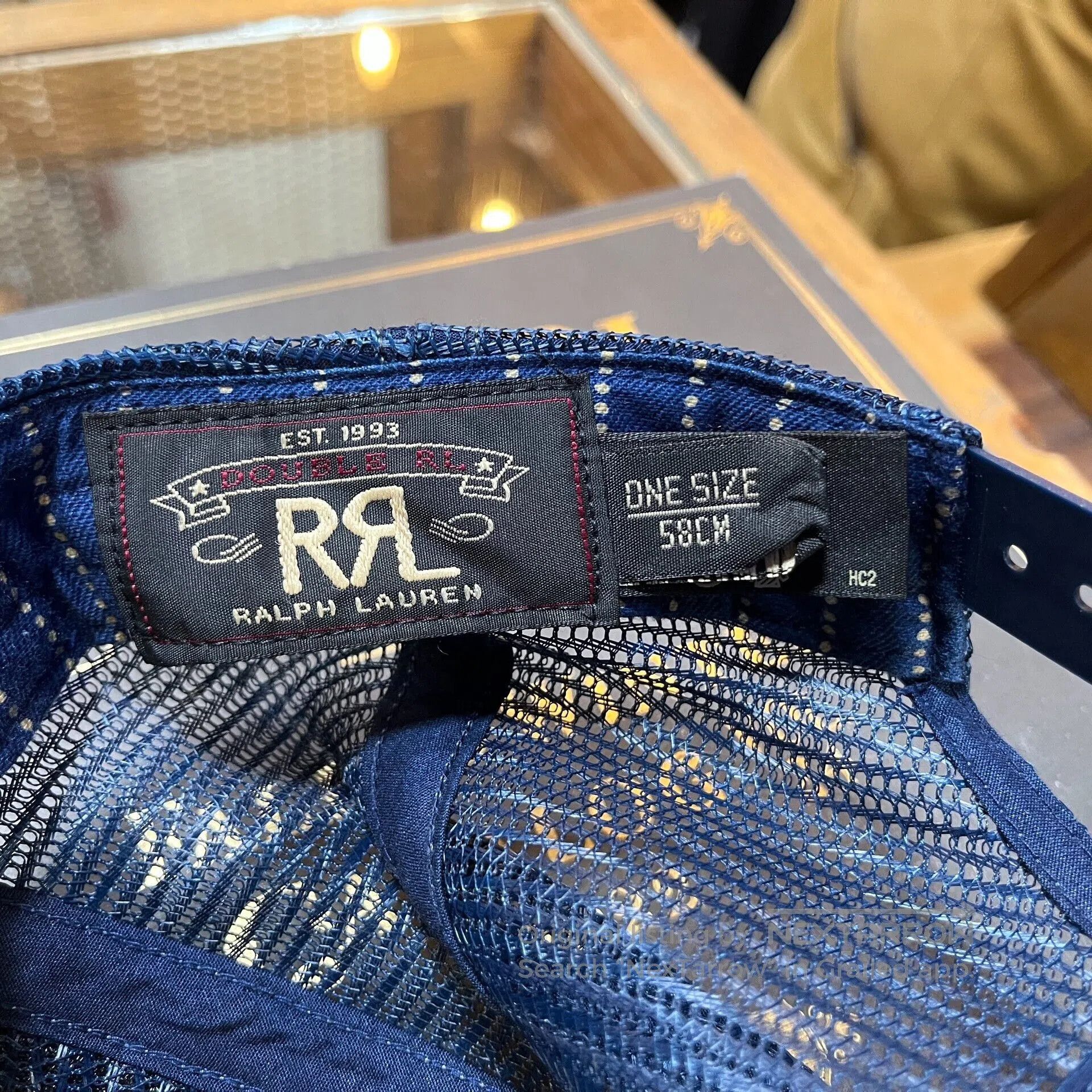 RRL Ralph Lauren Vintage RRL Baseball Cap by Ralph Lauren. Size ONE SIZE - 4 Thumbnail