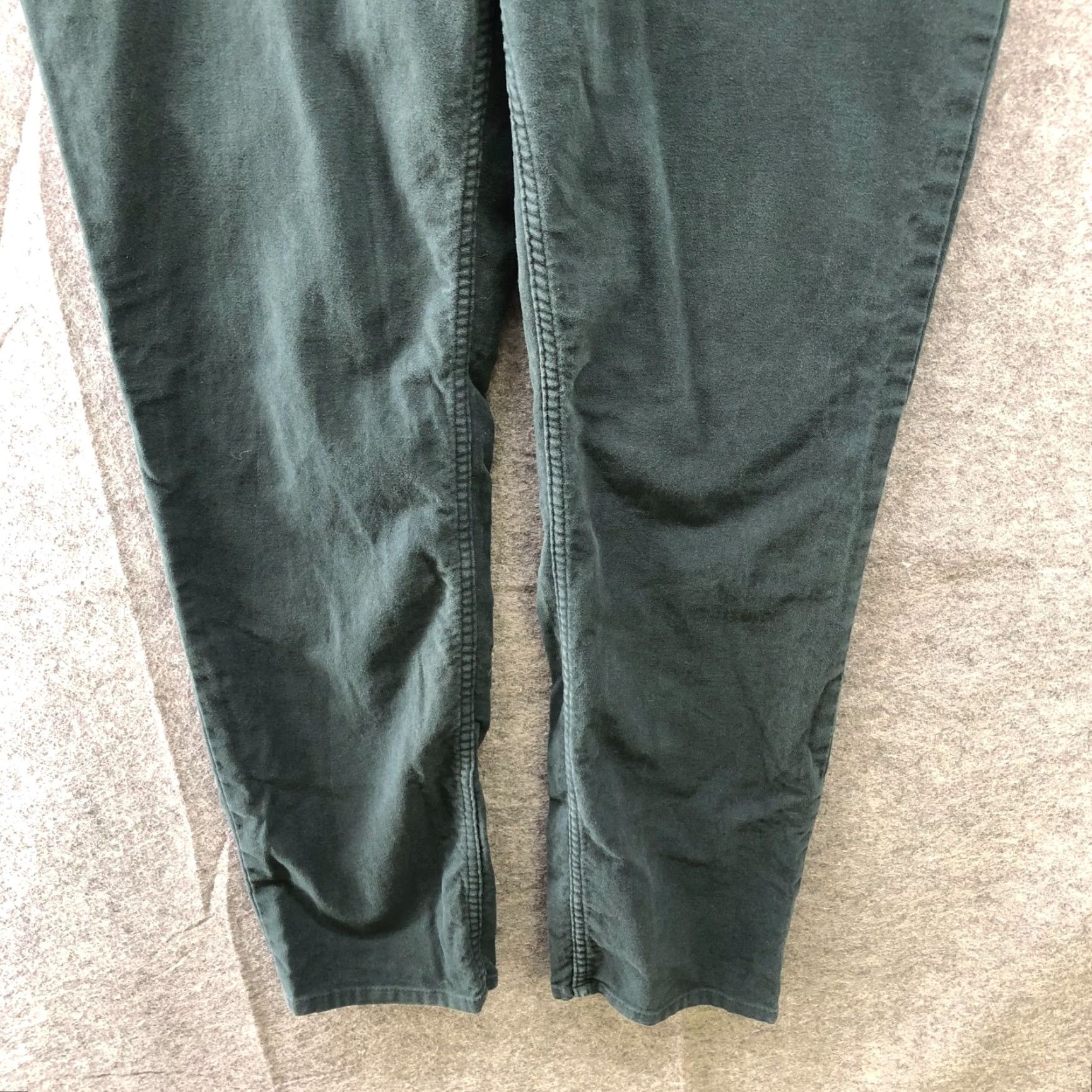 Banana Republic VINTAGE Banana Republic Traveler Pants Mens 34x29 Slim Fit Brushed Twill Emerald Green Size US 34 / EU 50 - 4 Thumbnail