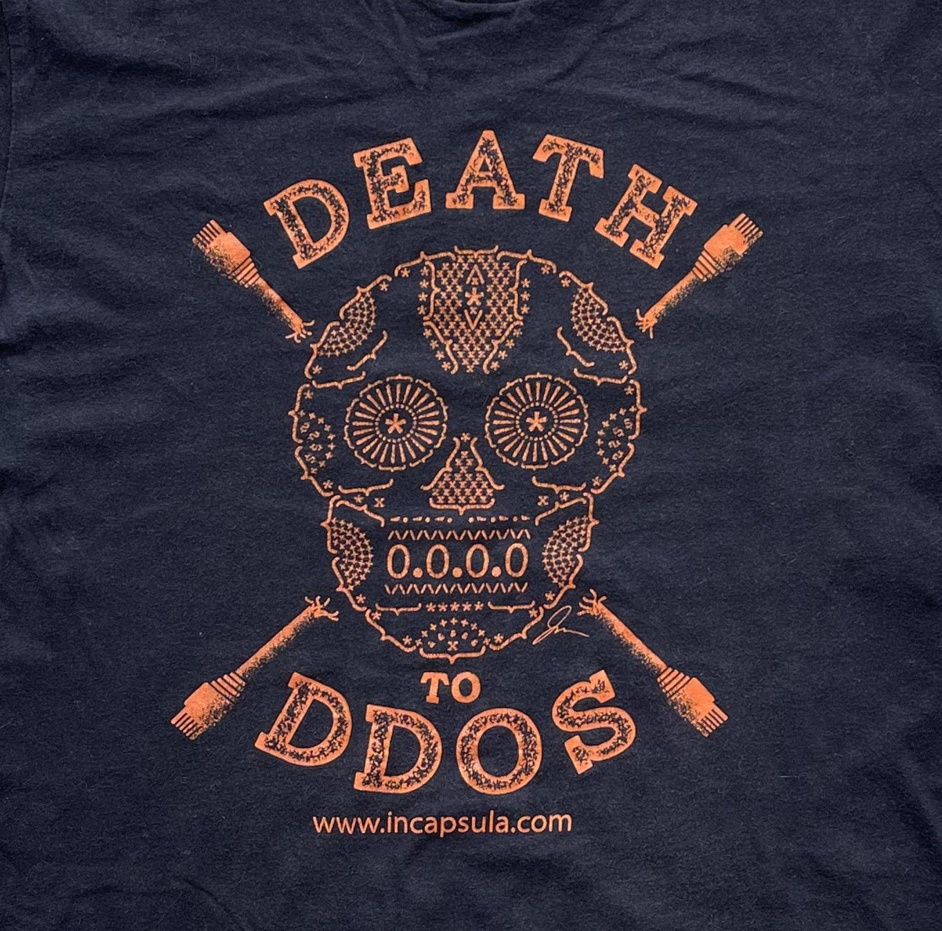 Band Tees × Vintage Skull, Biker T-Shirt Size US S / EU 44-46 / 1 - 2 Thumbnail