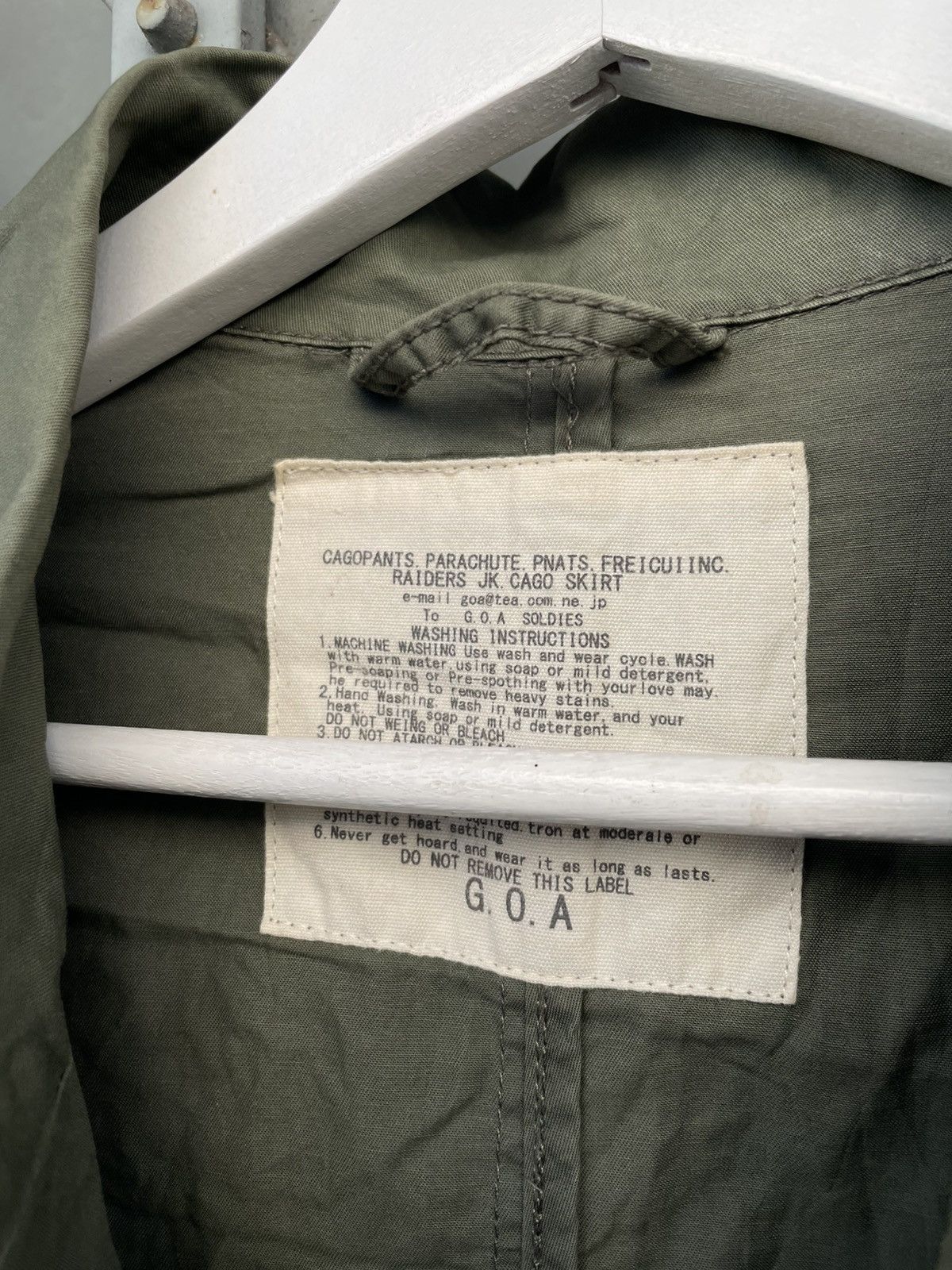 GOA G.O.A Robe - Atelier - Military Long Coat Size ONE SIZE - 2 Thumbnail