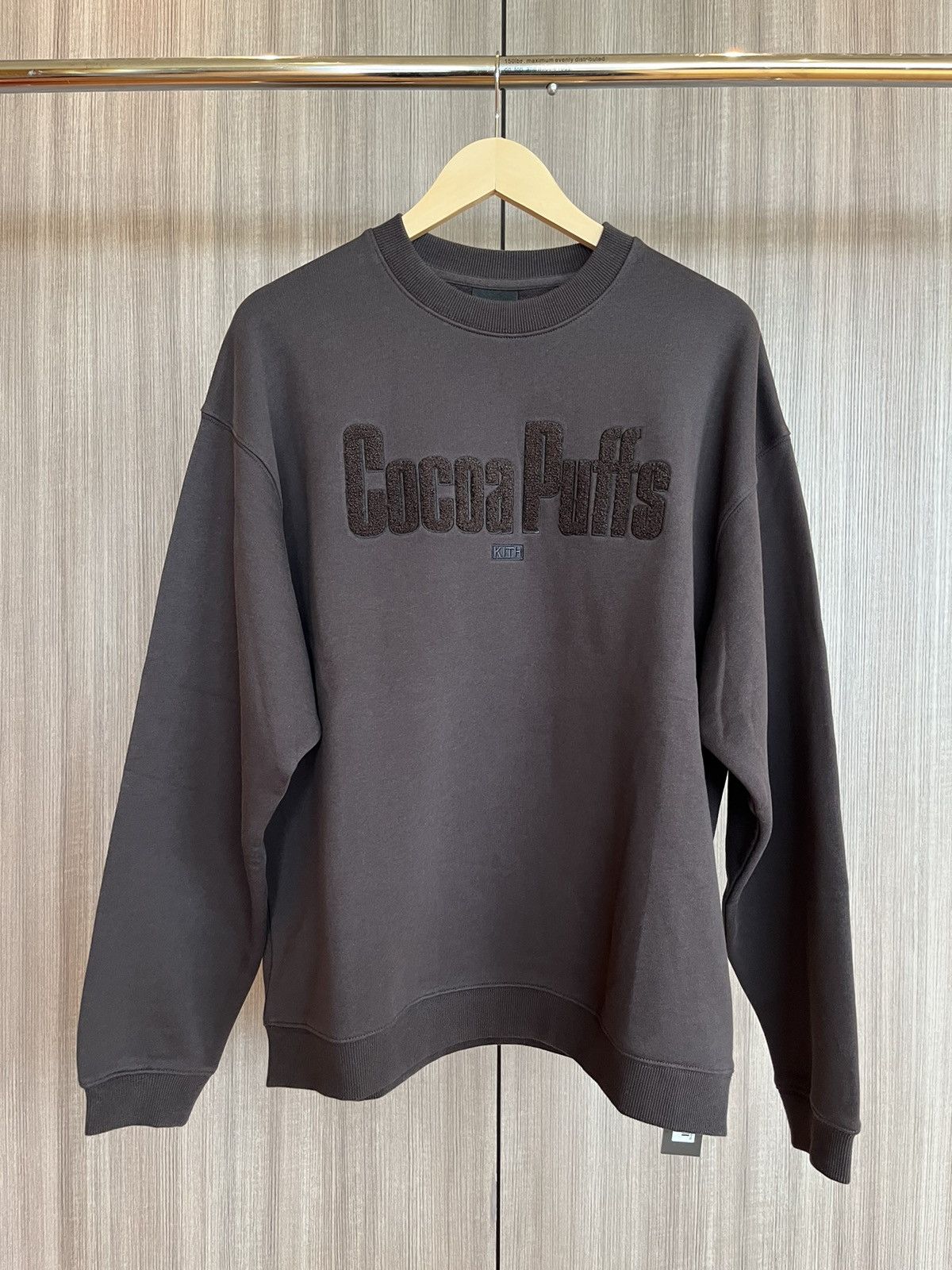 Kith Kith Treats x Cocoa Puffs Kindling Brown Crewneck Size US L / EU 52-54 / 3 - 1 Thumbnail