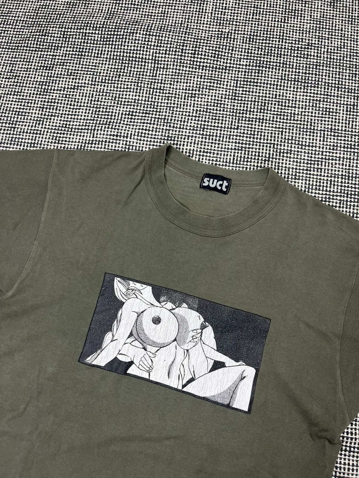 Anime 90s hentai anime vulgar t-shirt SUCT y2k skate Size US M / EU 48-50 / 2 - 2 Thumbnail