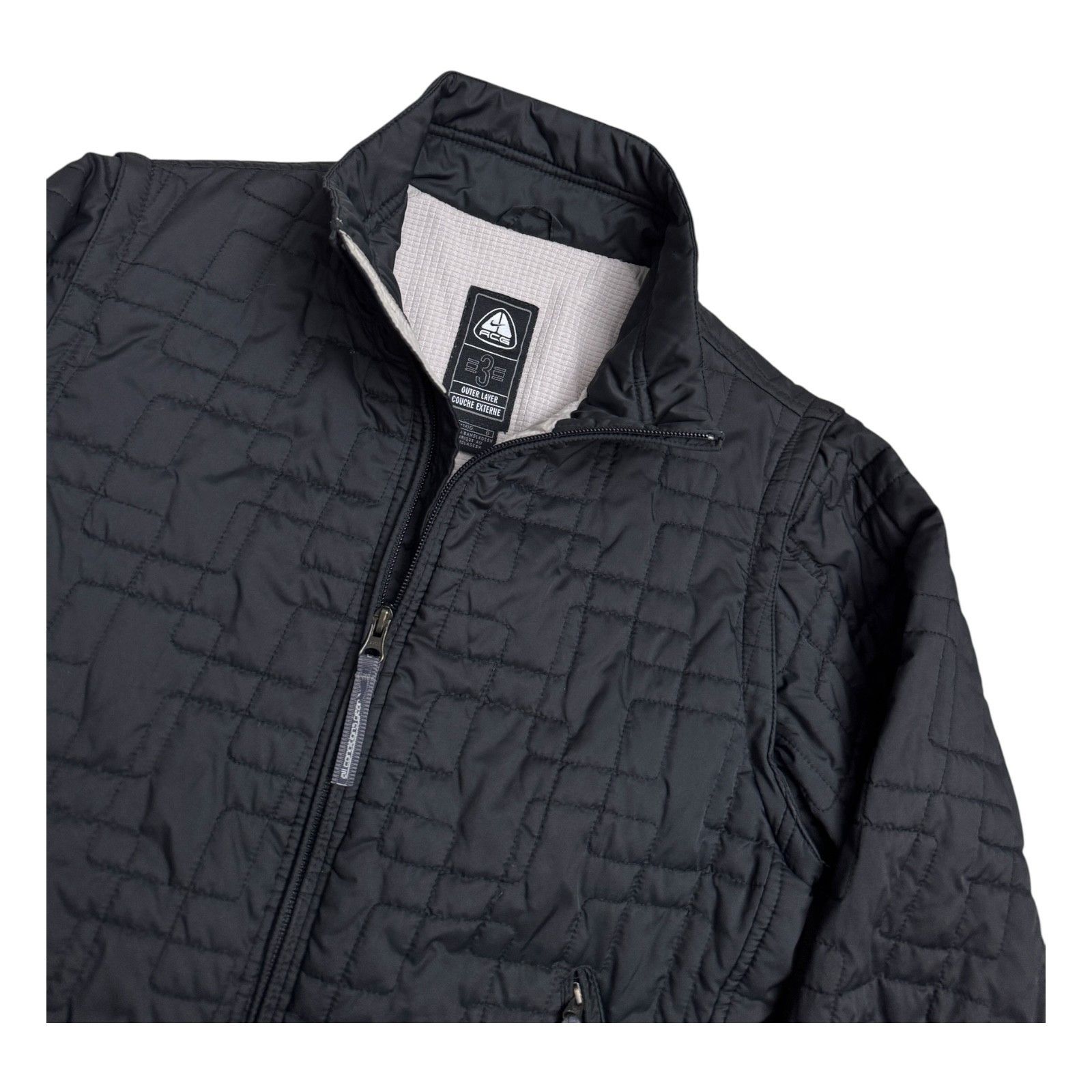 Nike ACG NIKE ACG Convertible VINTAGE Y2K Zip-Off Puffer Jacket XS Size XS / US 0-2 / IT 36-38 - 3 Thumbnail