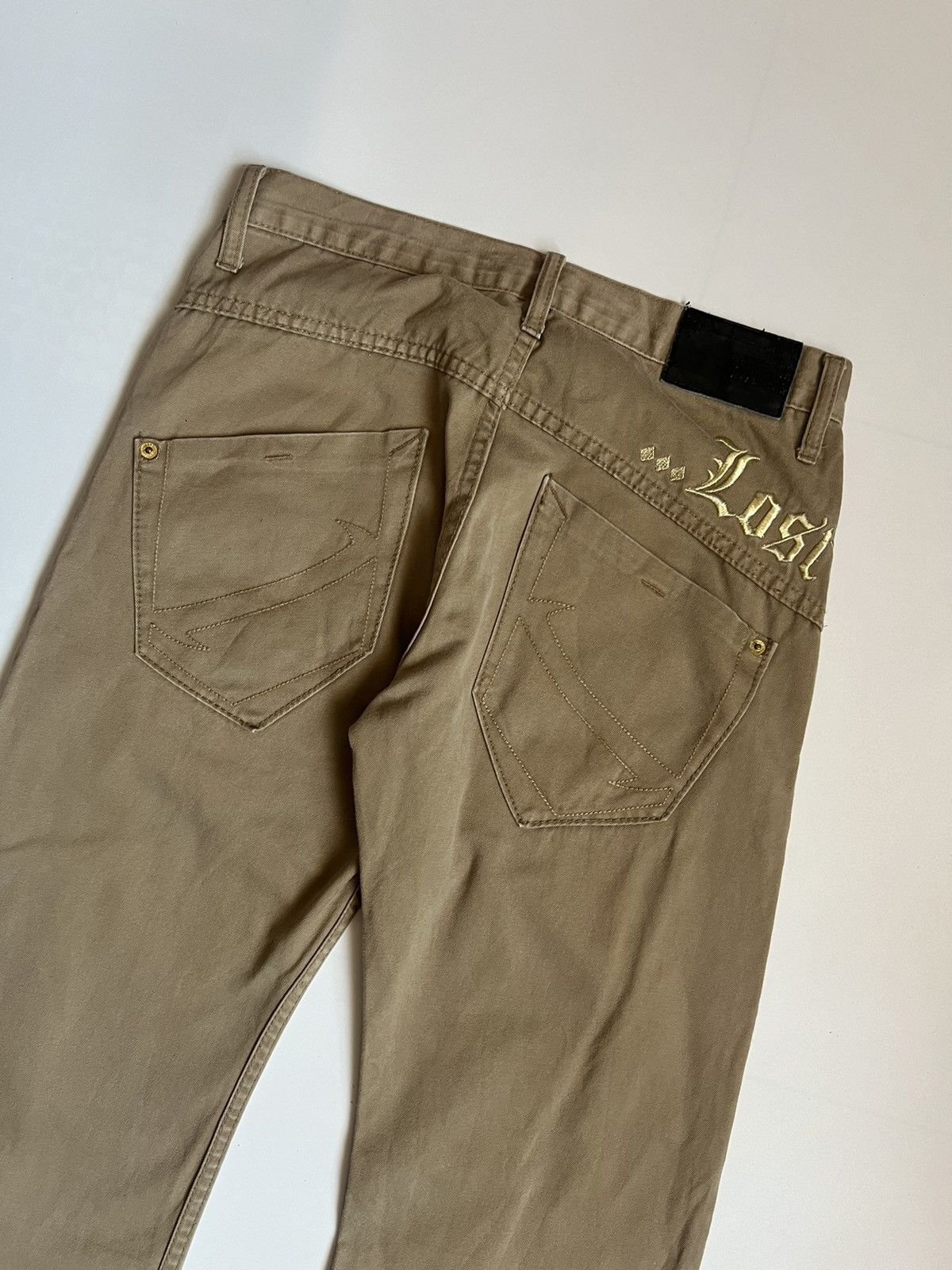 Japanese Brand Vtg Lost Skateboards Dysfunctional Youth Bondage Pants Size US 30 / EU 46 - 12 Thumbnail