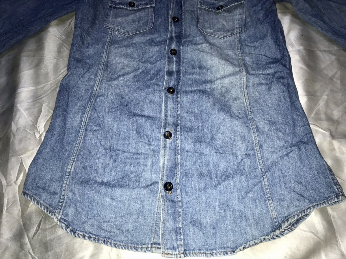 Dolce & Gabbana Dolce & Gabbana Denim Shirt Size M / US 6-8 / IT 42-44 - 4 Thumbnail