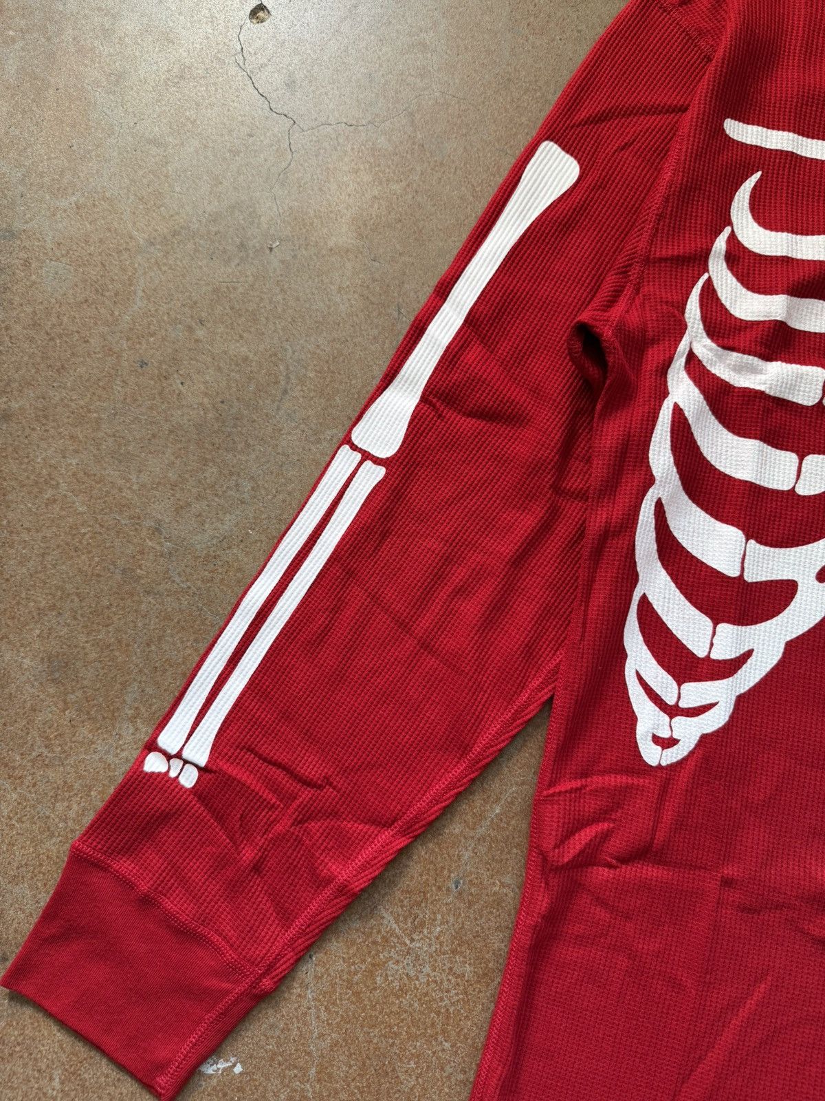 Hanes × Supreme Supreme x Hanes Bone Skeleton Thermal Red Large Size US L / EU 52-54 / 3 - 5 Thumbnail