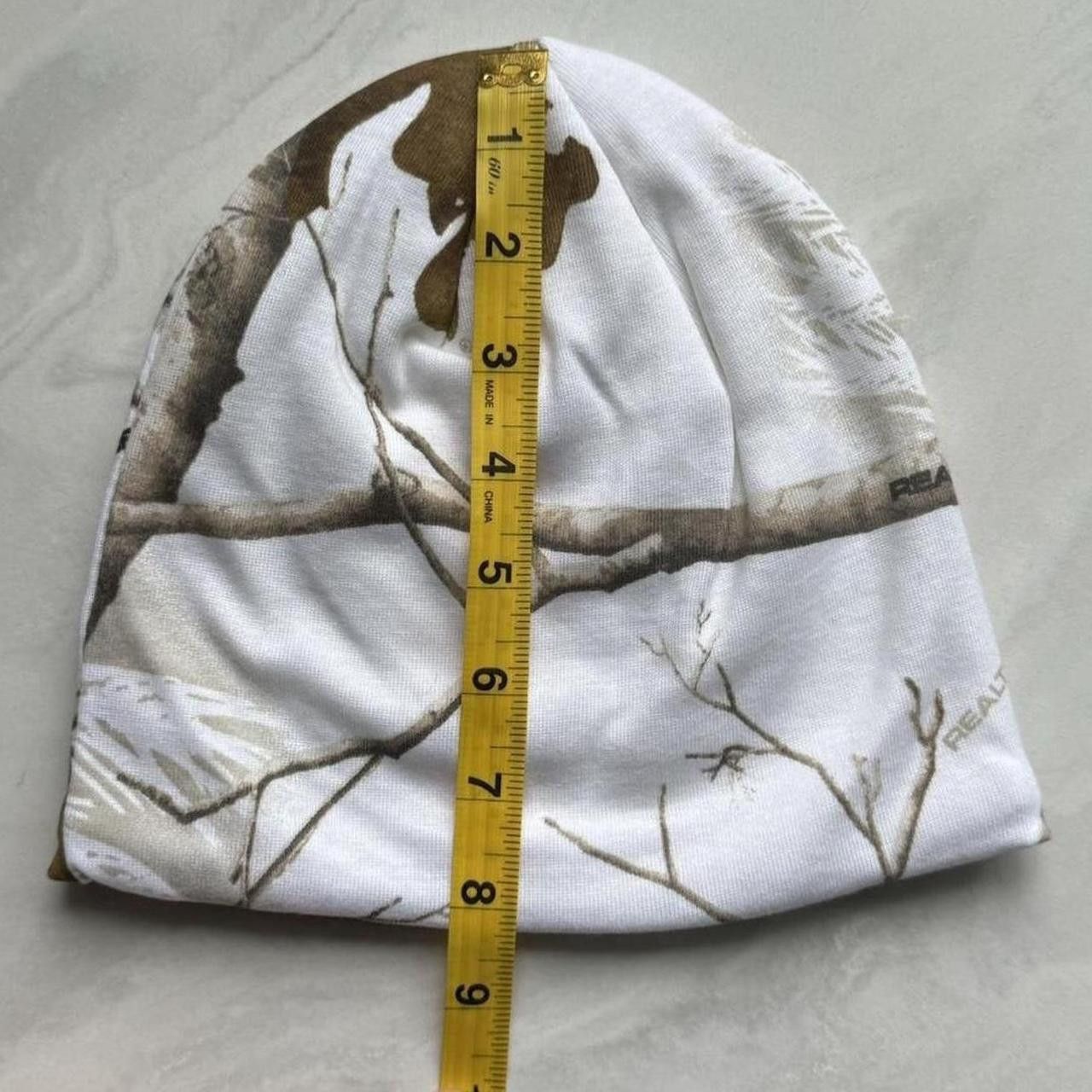 Realtree × Vintage 90s Style White Real Tree Essential Cute Beanie Size ONE SIZE - 5 Thumbnail