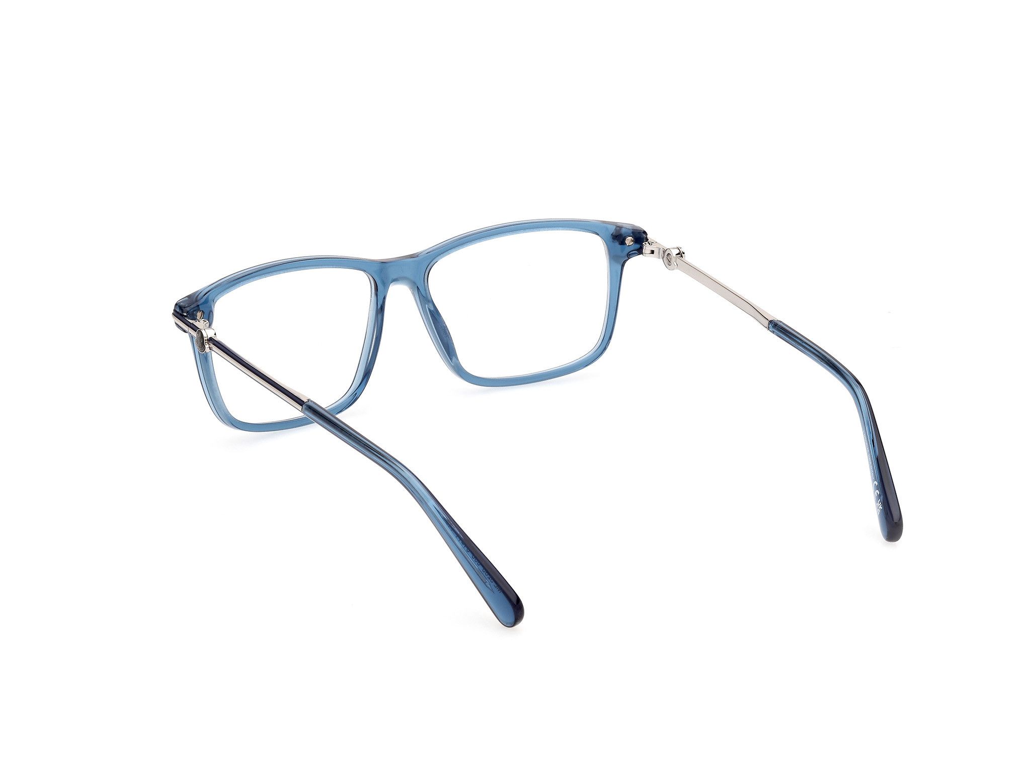 Moncler o1y0225 Size : OS / 54 mm Eyeglass Frame in Blue Size ONE SIZE - 5 Thumbnail