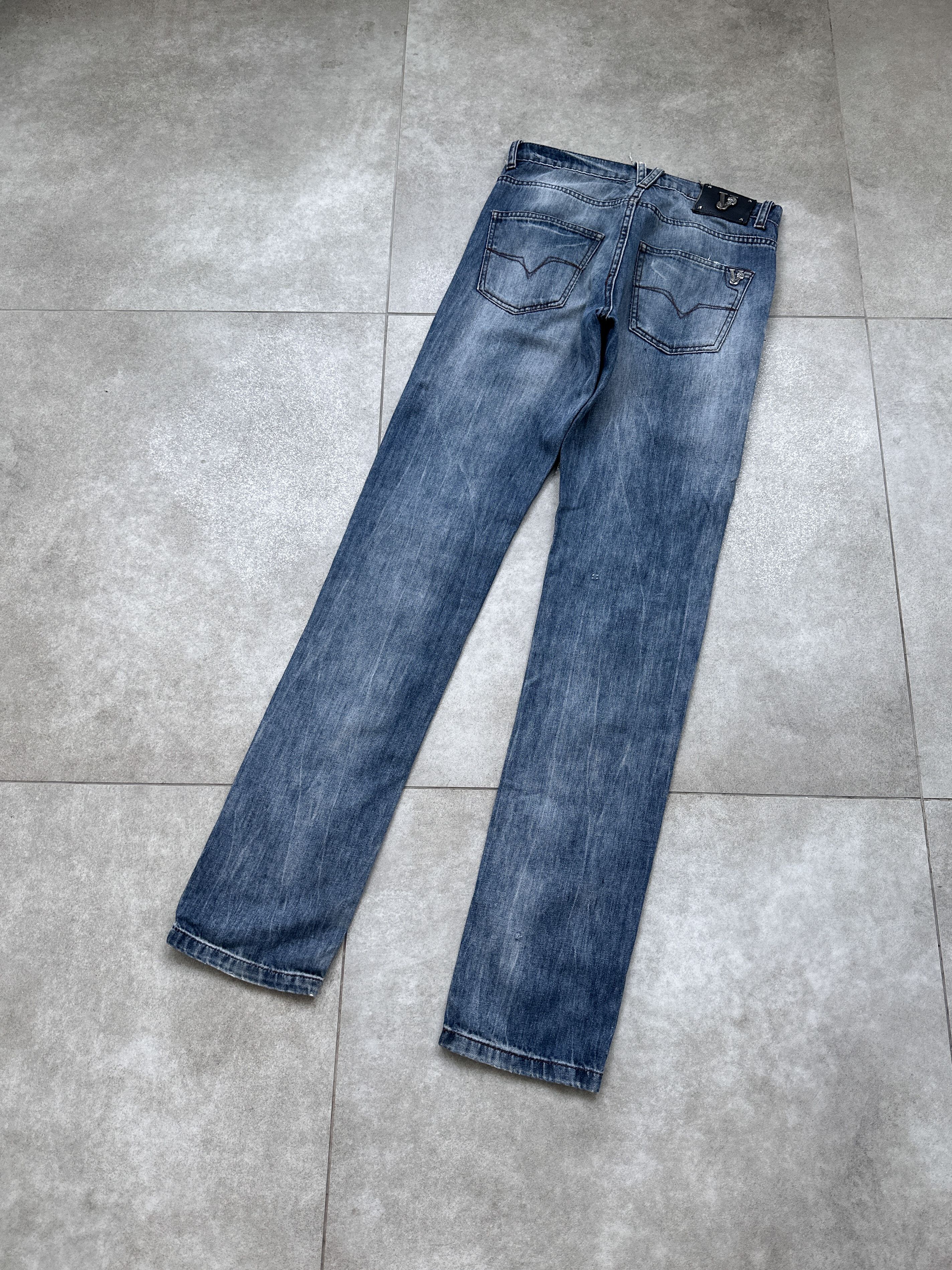 Versace Versace Jeans Skinny Jeans Blue Denim Size 29" - 2 Thumbnail