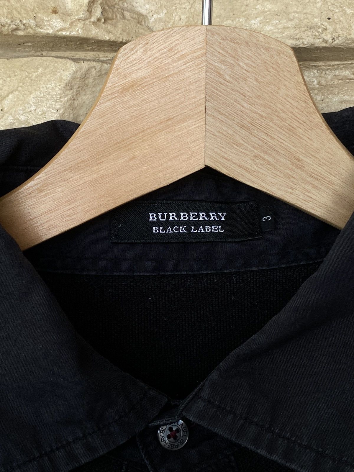 Vintage Vintage Burberry Black Label Nova Check Polo Shirt Size US M / EU 48-50 / 2 - 6 Thumbnail