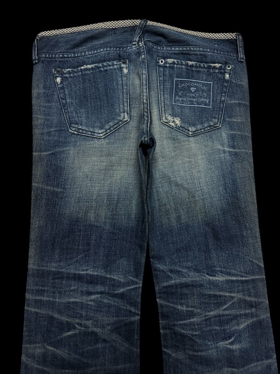 Tornado Mart FLARED Vintage Japanese Whisker Mudwash Distressing Denim Size US 30 / EU 46 - 13 Thumbnail