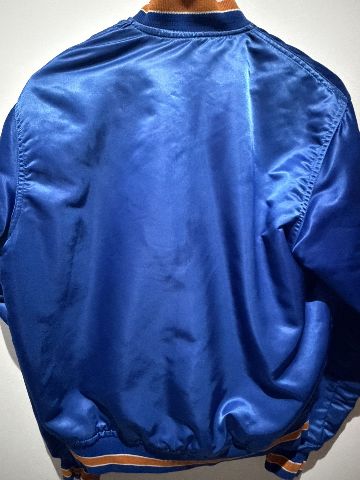 Starter Vintage 80s Starter Mets satin bomber jacket Size US M / EU 48-50 / 2 - 10 Thumbnail