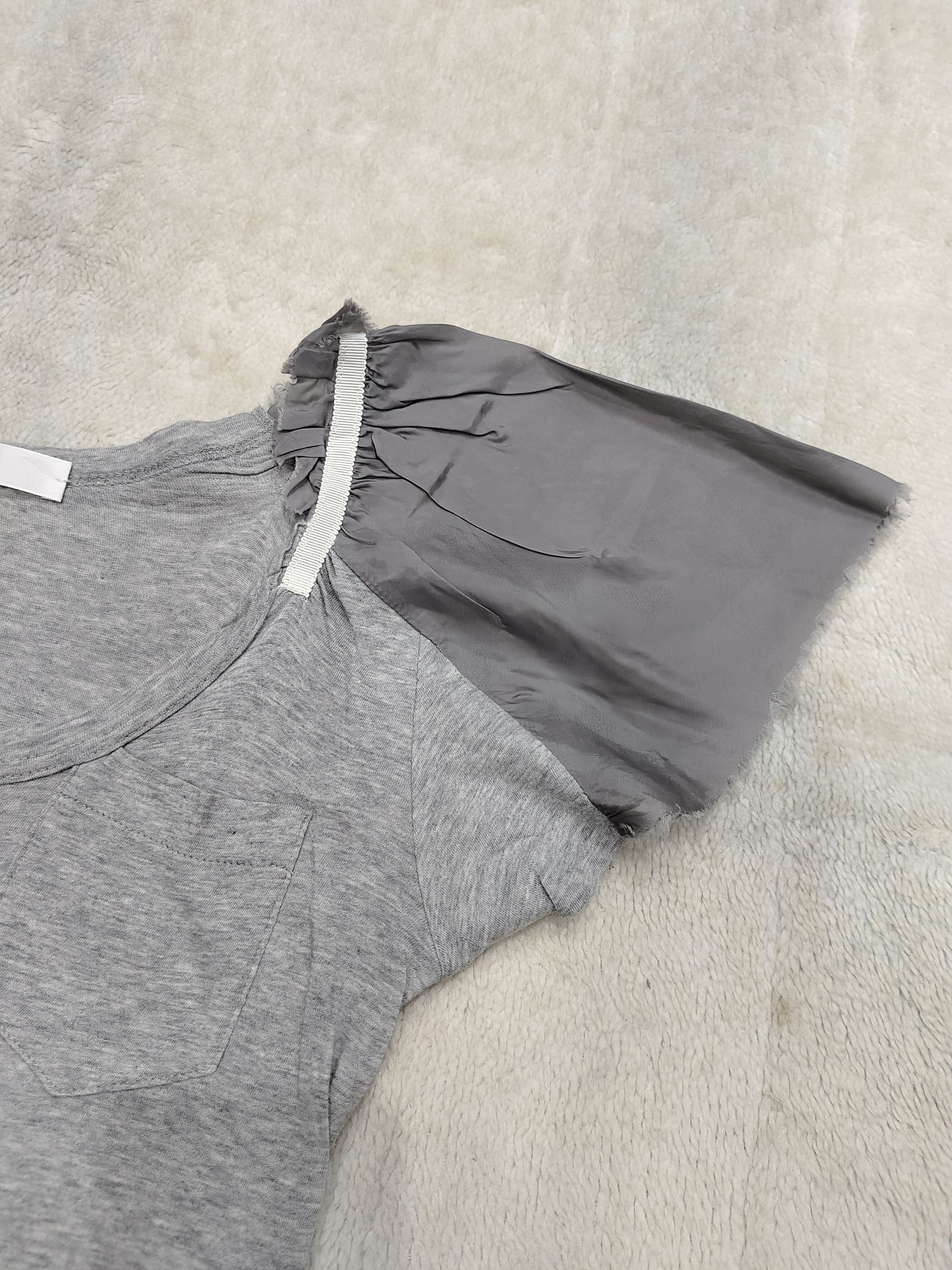Sacai Sacai Luck 🇯🇵 Hybrid Sleeve Pocket Tshirt Size M / US 6-8 / IT 42-44 - 5 Thumbnail