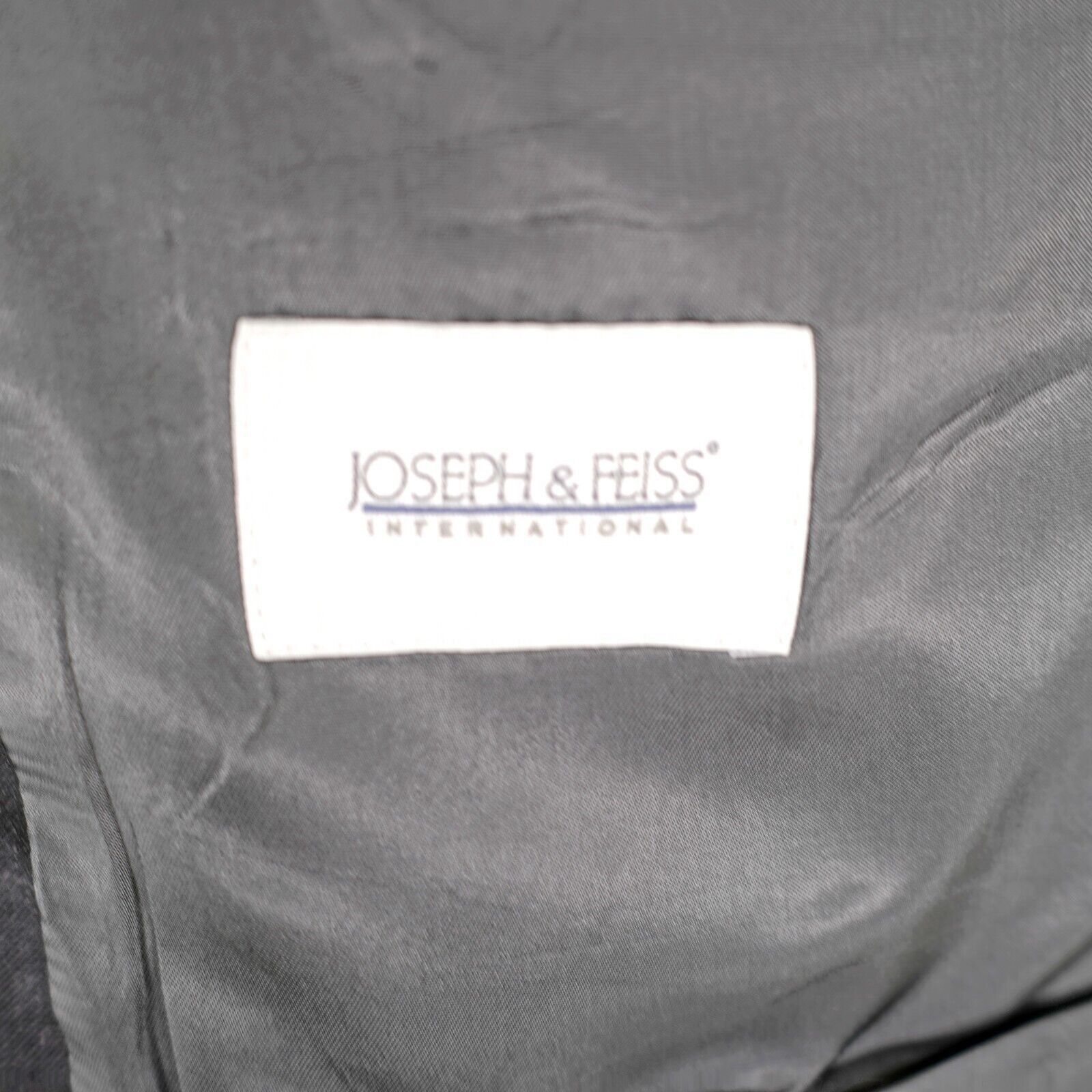 Joseph & Feiss Joseph & Feiss International Wool Gray 2 Button Blazer 44R Size 44R - 9 Thumbnail