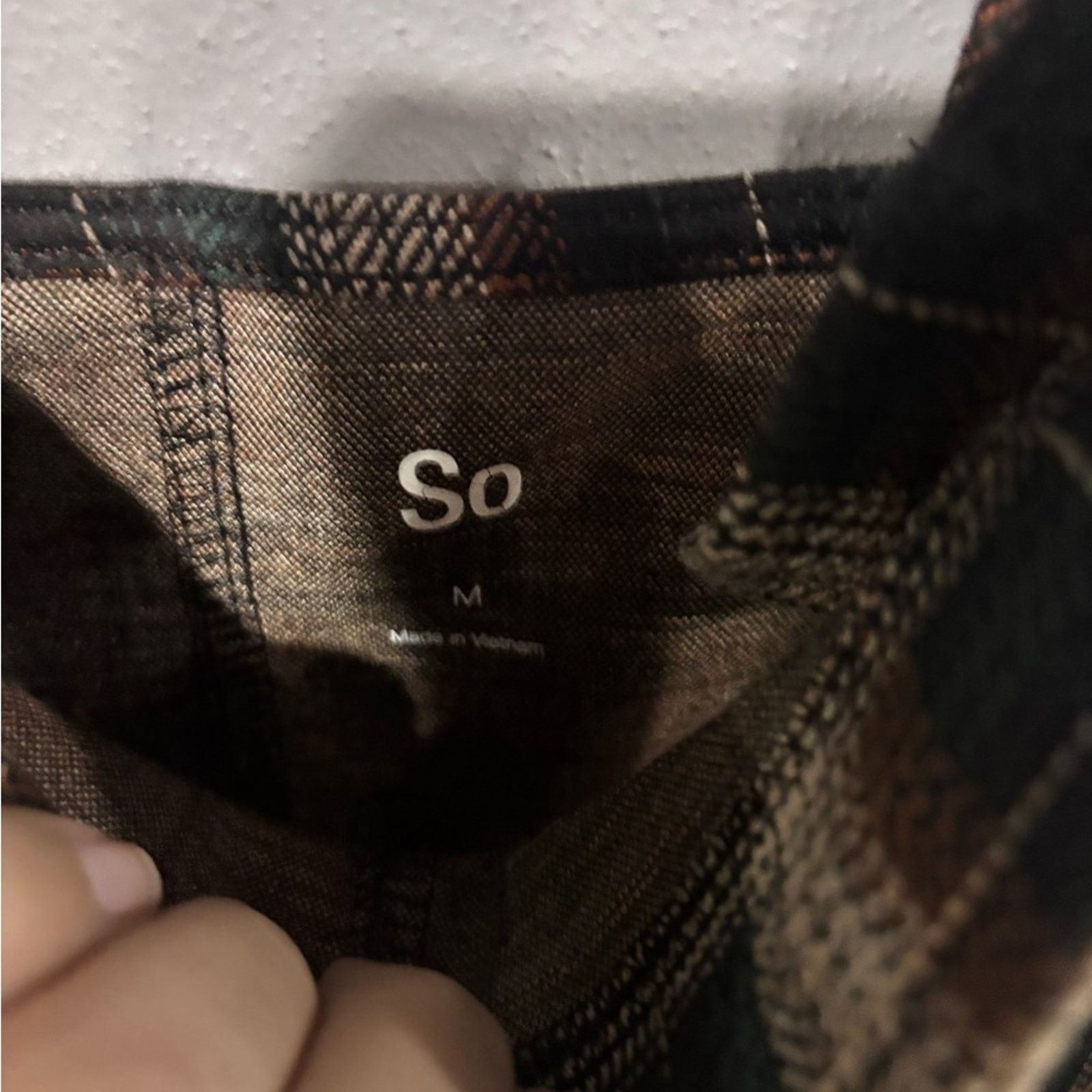 Other SO Plaid Dress with Button Details - Size Medium Size M / US 6-8 / IT 42-44 - 4 Thumbnail