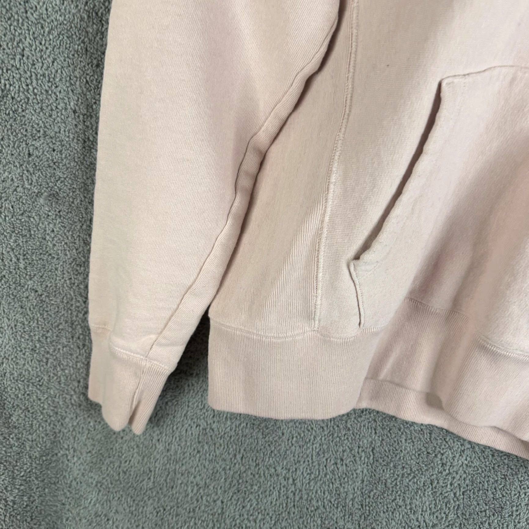 Champion Champion Hoodie Mens Medium Pink Reverse Weave Fleece Pullover Logo Sweatshirt Size US M / EU 48-50 / 2 - 2 Thumbnail