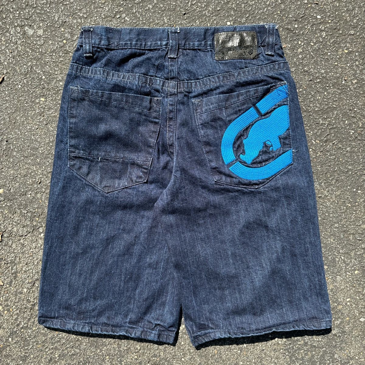 Ecko Unltd. × Japanese Brand × Marc Ecko Ecko denim jorts Size US 34 / EU 50 - 1 Thumbnail