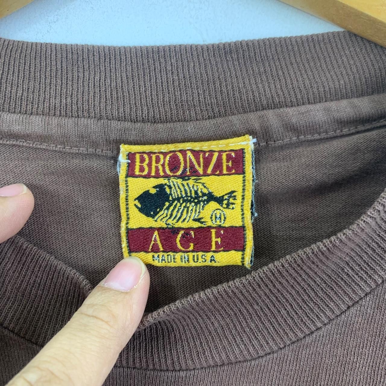 Vintage Vintage BRONZE AGE SKATEBOARD Tee Shirt Size US M / EU 48-50 / 2 - 3 Thumbnail