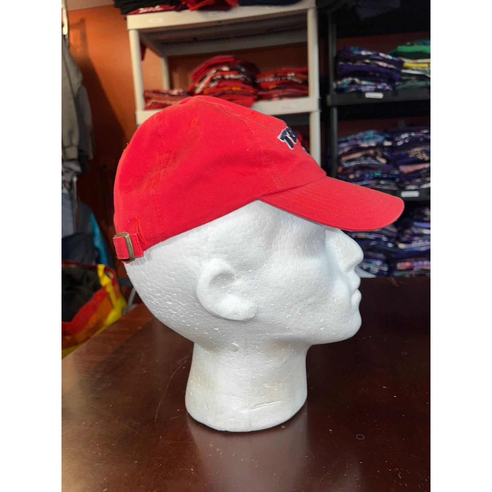 Reebok Houston Texans Hat Reebok NFL Football Red Cap Headwear OS Size ONE SIZE - 5 Thumbnail