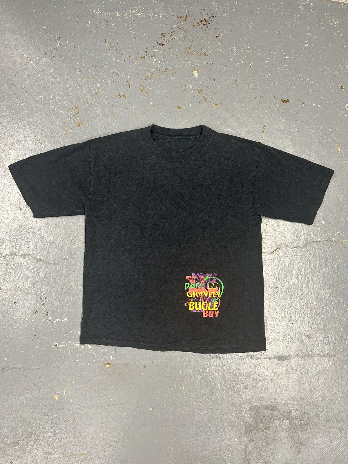 Bugle Boy × Vintage Crazy Vintage 90s Essential Black Bugle Boy Graphic T-Shirt Size US M / EU 48-50 / 2 - 1 Thumbnail