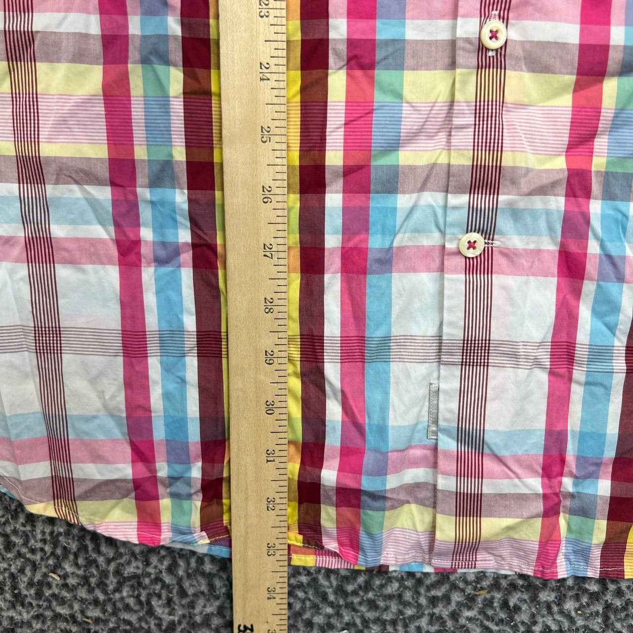 Peter Millar Peter Millar Weekender Finish Button Down Shirt Men XL Plaid Size US XL / EU 56 / 4 - 4 Thumbnail