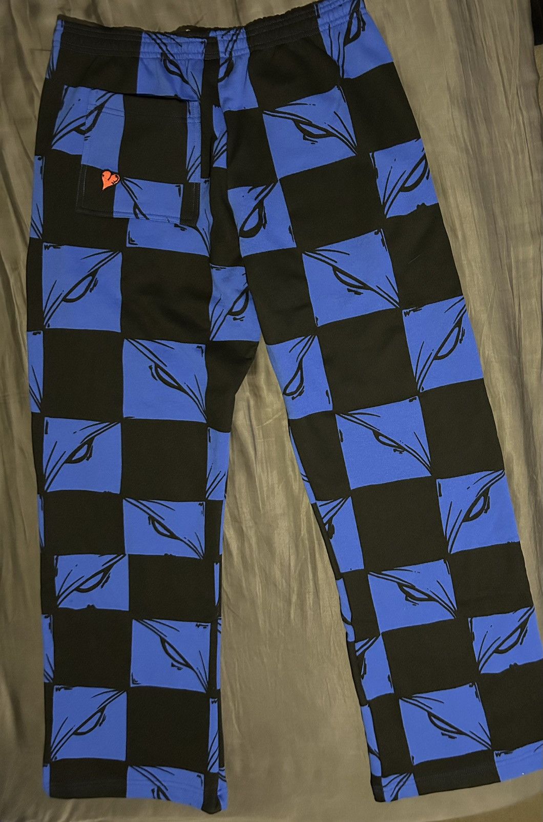 Matty Boy Matty Boy Anti Promo Ninety Nine Eyes Sweatpants Blue XXL Size US 38 / EU 54 - 3 Thumbnail