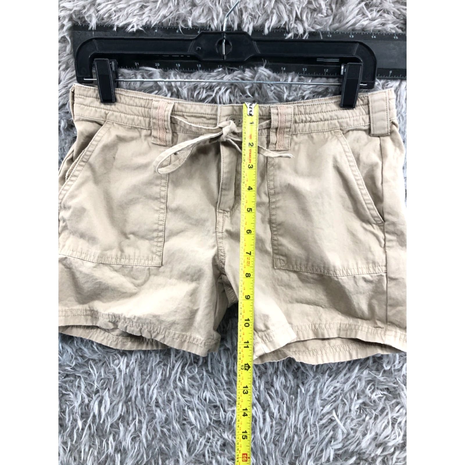 Vintage Alpine Design Shorts Womens Size 4 Mid Rise Medium Wash Beige Size 27" / US 4 / IT 40 - 3 Thumbnail