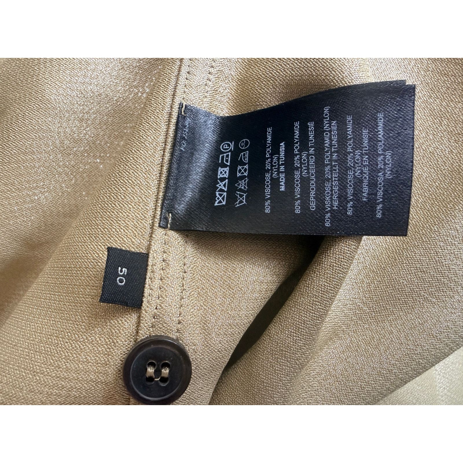 Dries Van Noten Dries Van Noten Camp Collar Lamé Shirt Silver IT 50 US L Size US L / EU 52-54 / 3 - 11 Thumbnail