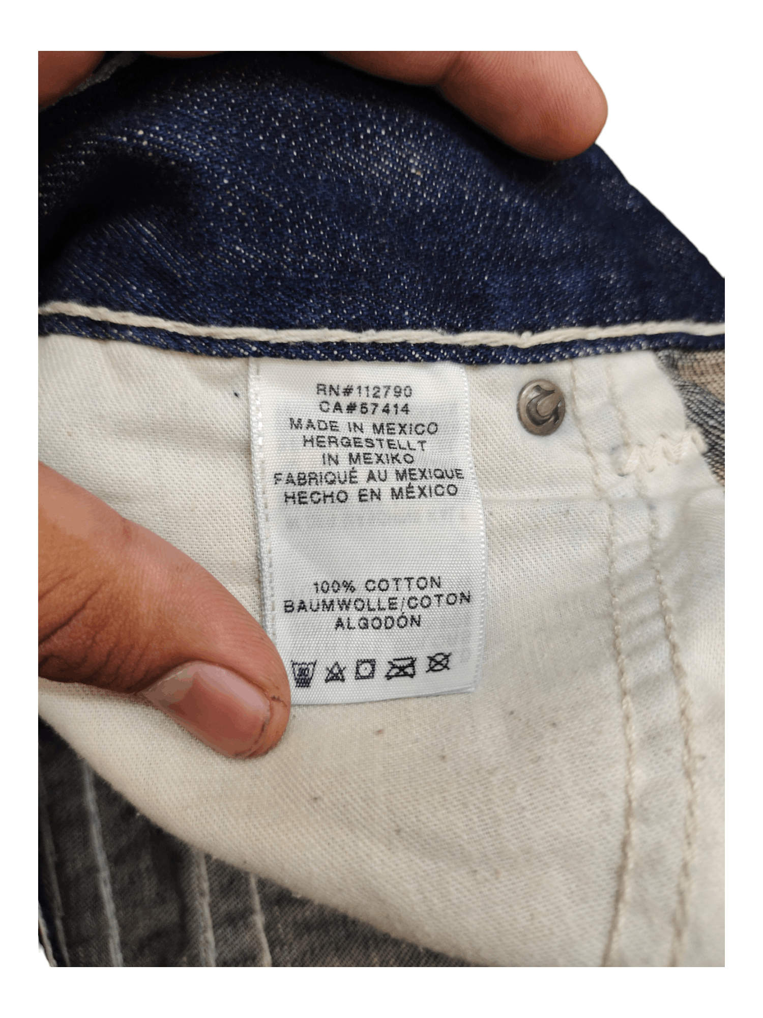 True Religion Vintage Y2k True Religion Big Stitch Denim Pants Streetwear Size US 38 / EU 54 - 17 Thumbnail