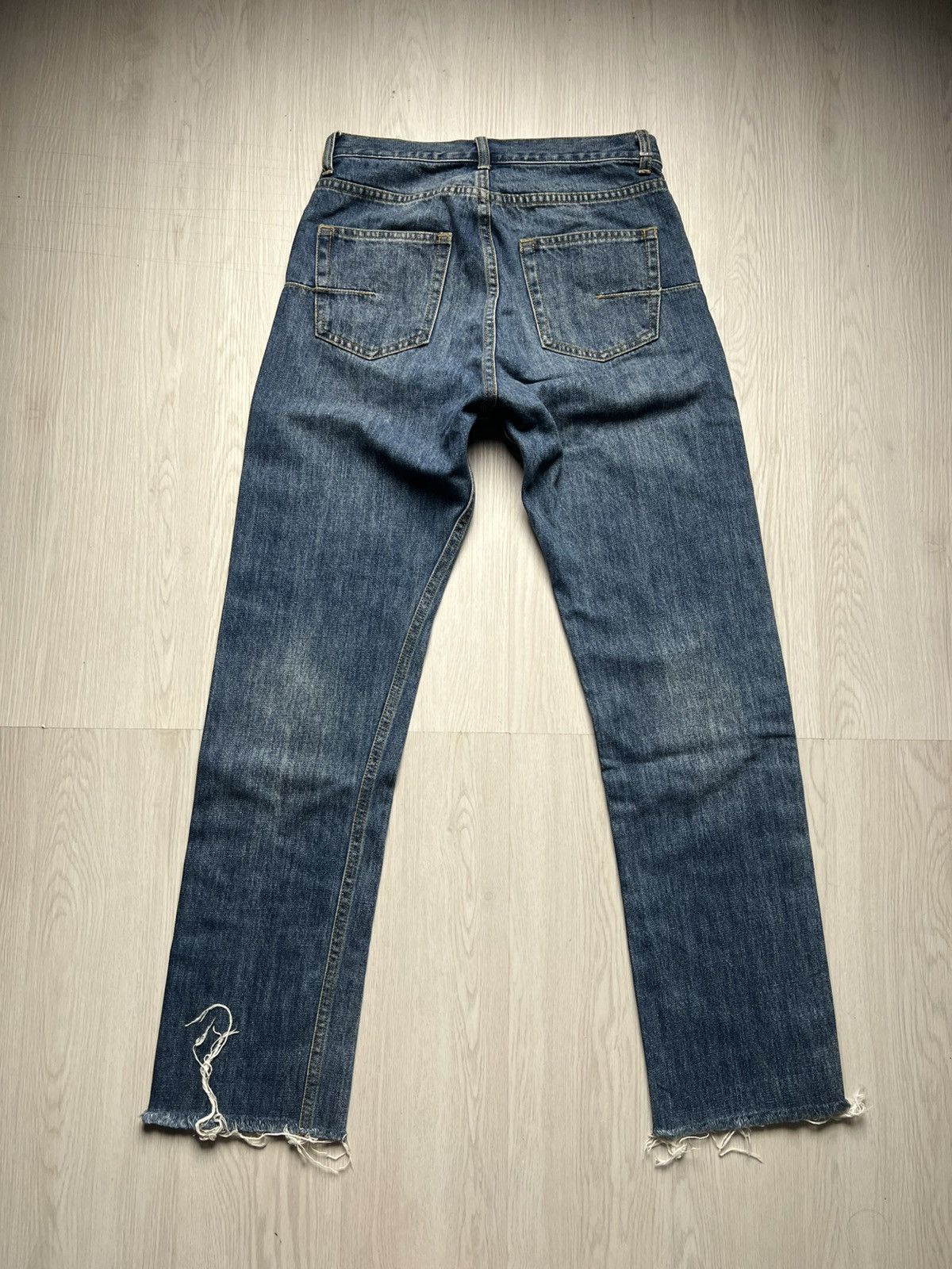 Dior Christian Dior High Waist Raw Hem Jeans Size US 28 / EU 44 - 2 Thumbnail