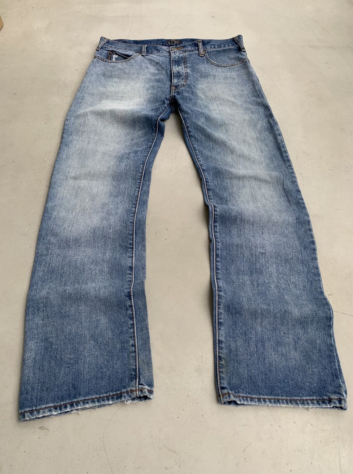 Armani Armani Jeans Vintage Jeans Luxury Denim Old Money Avantgarde Size US 36 / EU 52 - 3 Thumbnail