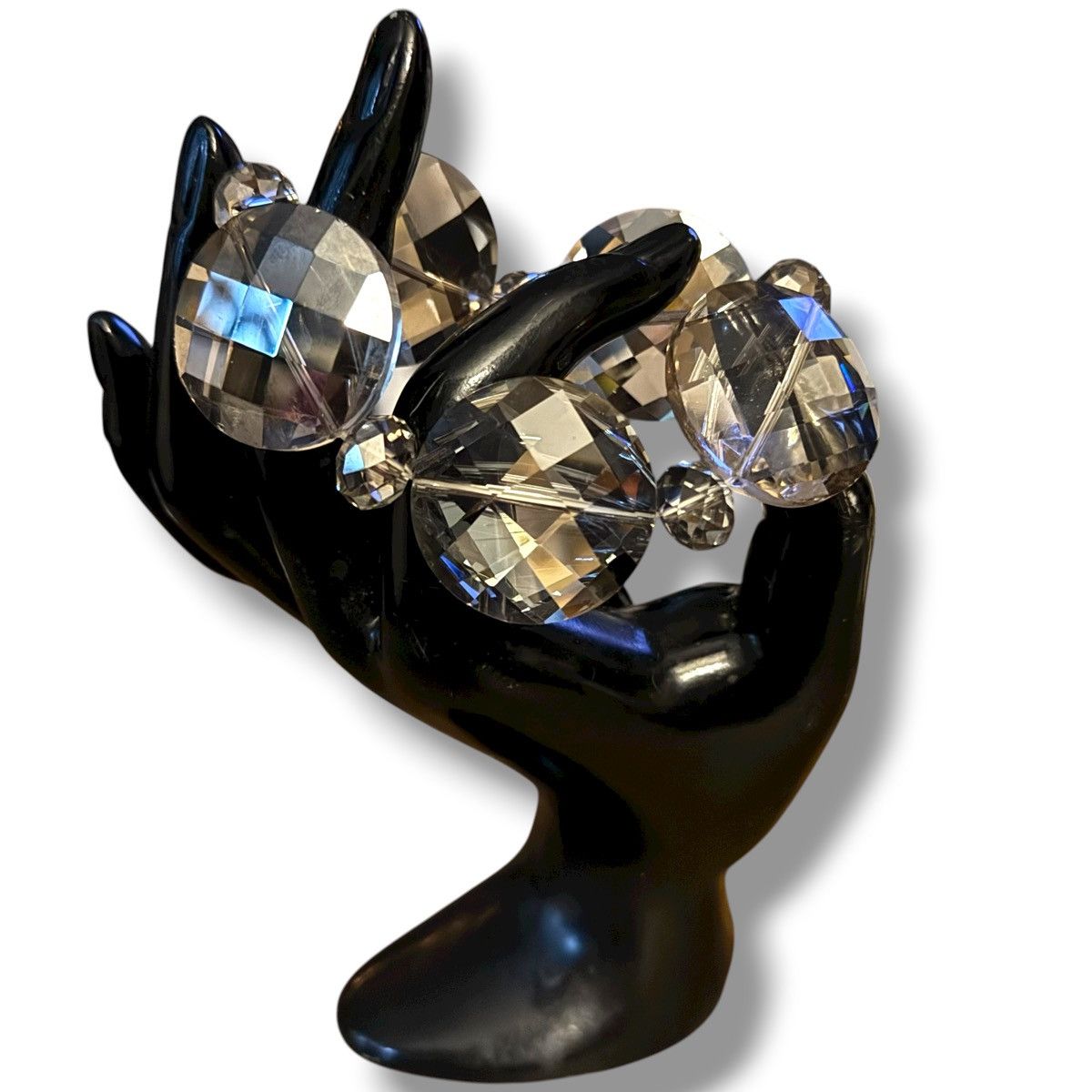 Other Stephan & Co. clear faceted glass bead stretch bracelet Size ONE SIZE - 2 Thumbnail