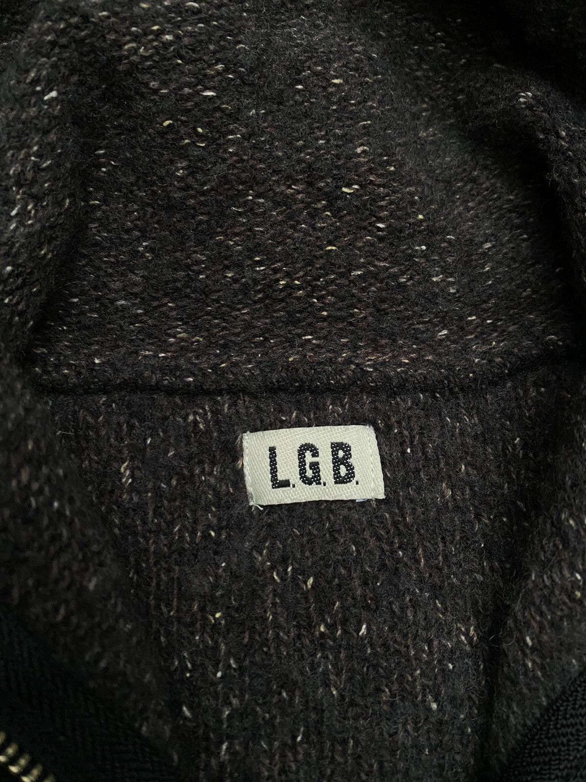 Le Grande Bleu (L.G.B.) Avant-garde L.G.B. Le Grande Bleu Zip Sweater Size US M / EU 48-50 / 2 - 5 Thumbnail