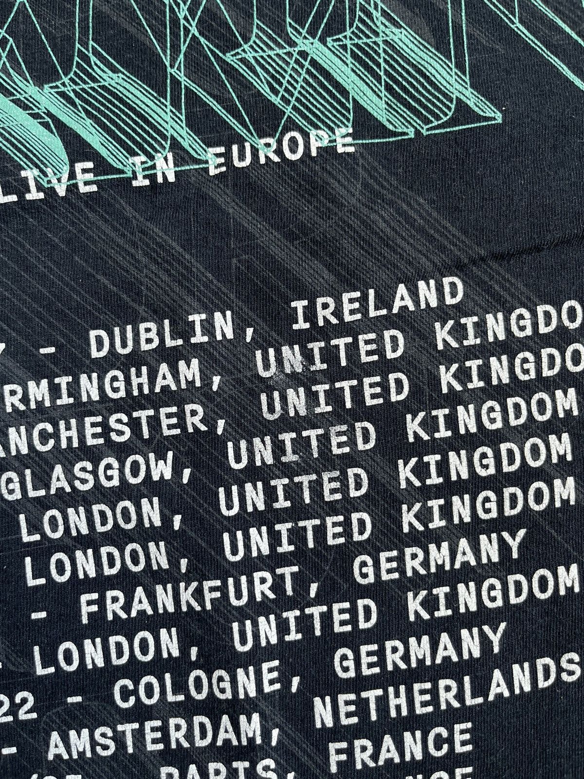 Other Kendrick Lamar DAMN TDE 2018 EU Tour Black T-shirt Size US S / EU 44-46 / 1 - 13 Thumbnail