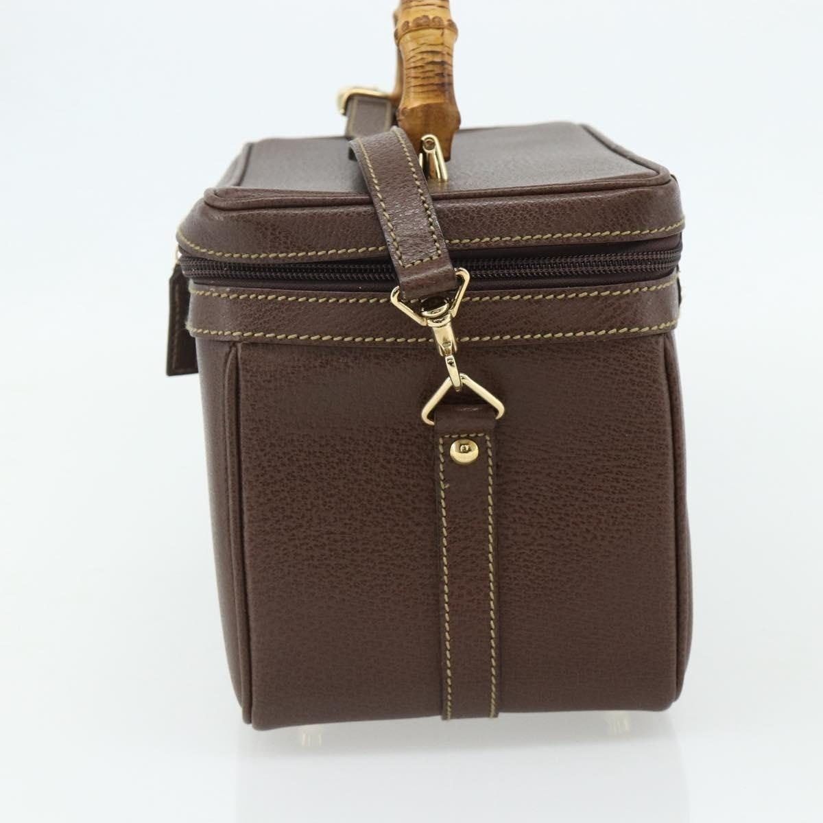 Gucci Gucci Bamboo Leather Handbag 013 Brown Size ONE SIZE - 4 Thumbnail