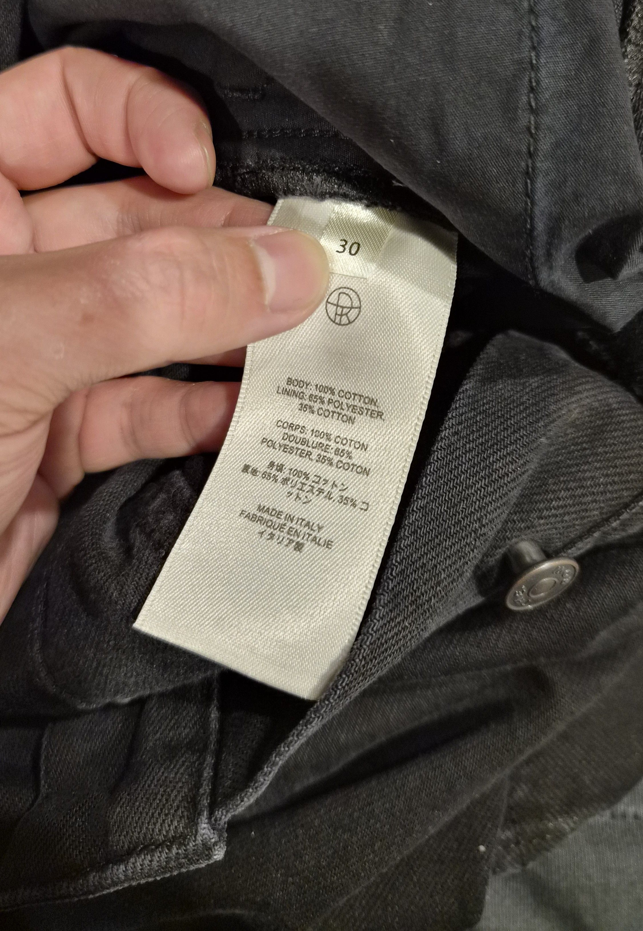 The Row The Row Black Denim Straight-Leg Jeans Size US 30 / EU 46 - 4 Thumbnail