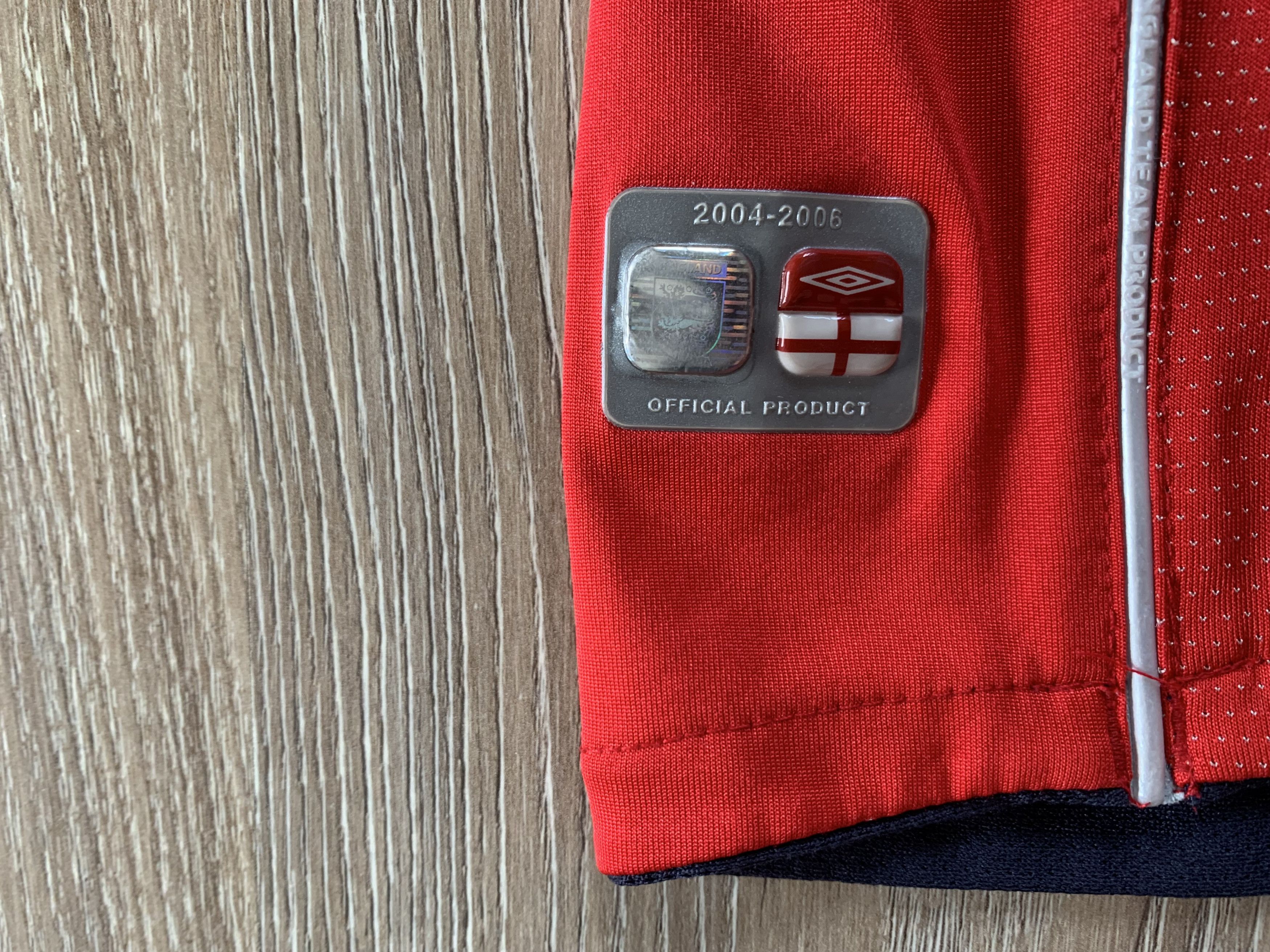 Umbro Vintage Umbro England Away Soccer Jersey 2004-2006 Size US M / EU 48-50 / 2 - 4 Thumbnail
