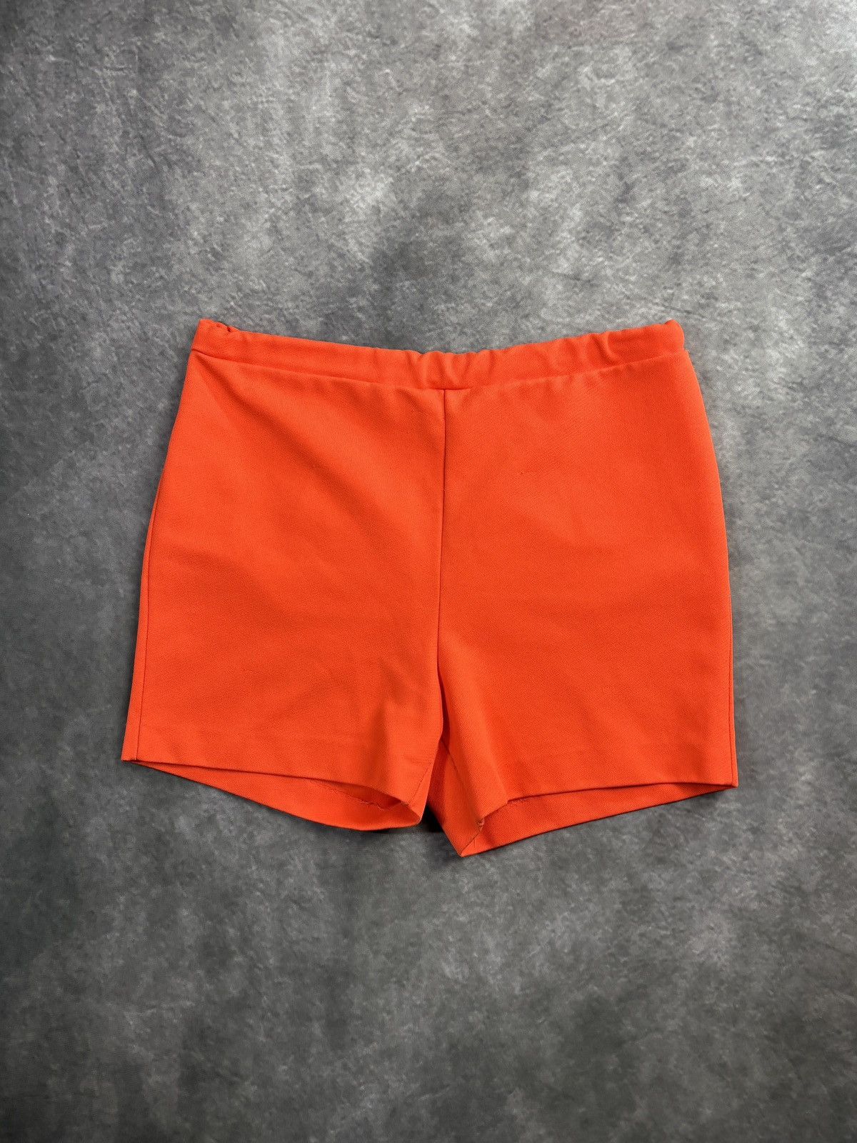 Vintage 1970s Polyester Shorts Vintage TanJay Canada Booty Shorts Size 34" / US 12 / IT 48 - 2 Thumbnail