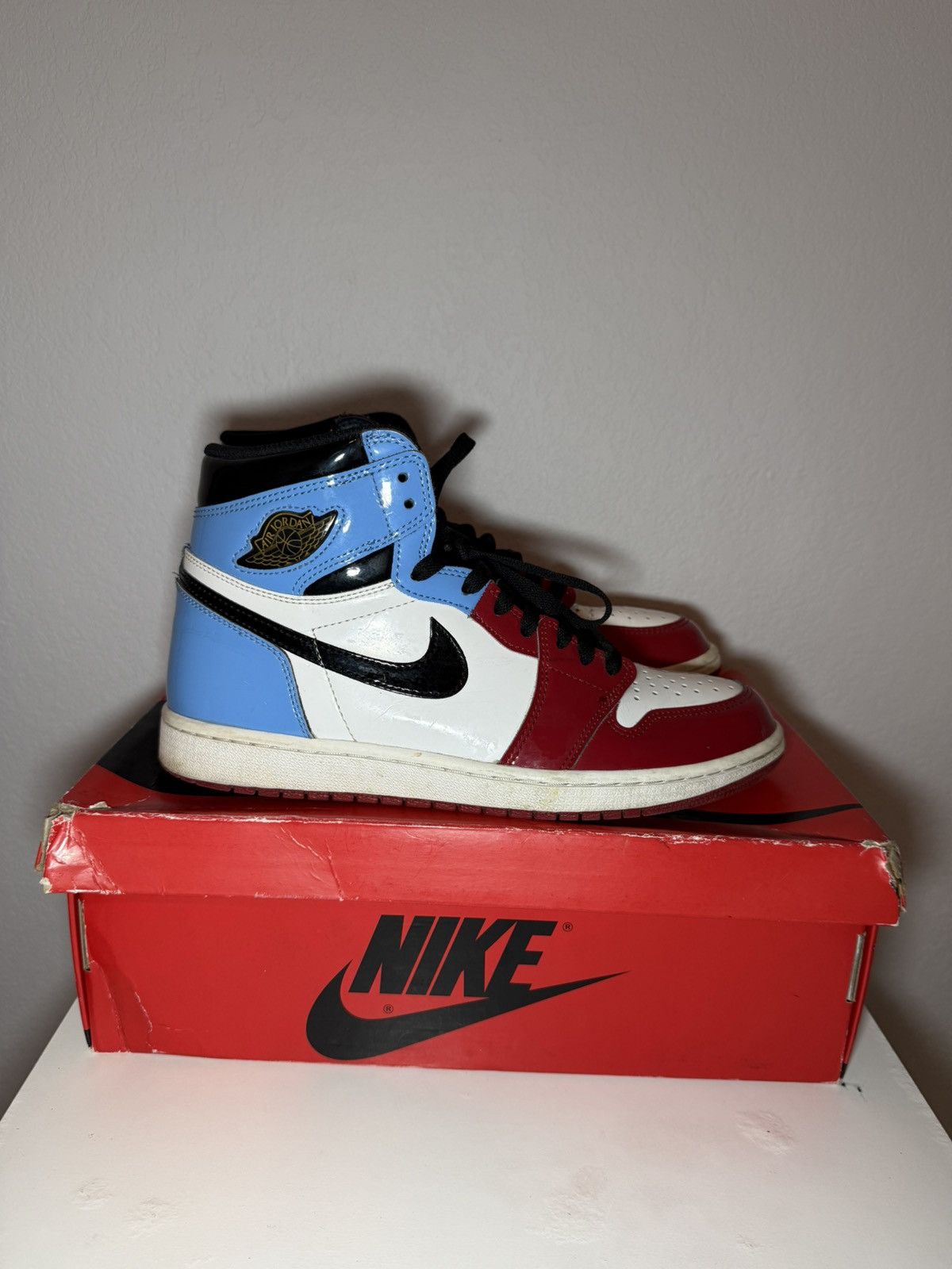 Jordan Brand Jordan 1 fearless Unc High Size US 10 / EU 43 - 1 Thumbnail
