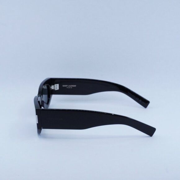 Saint Laurent Paris New Saint Laurent SL697 001 Sunglasses - Black Frame Size ONE SIZE - 8 Thumbnail