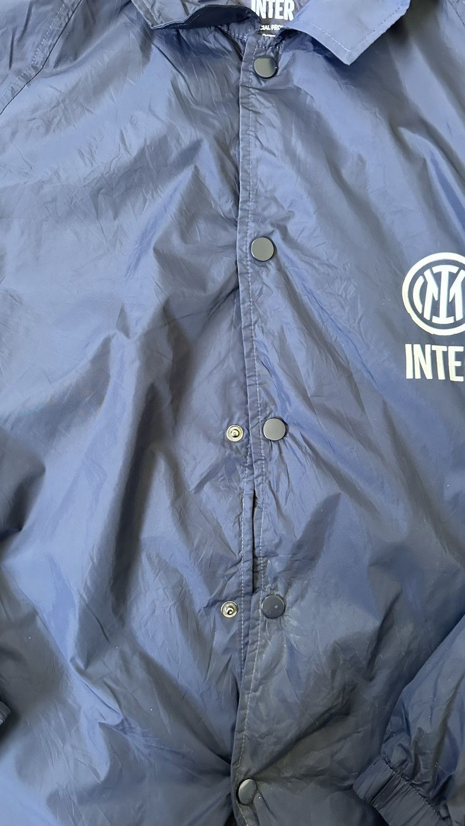 Vintage INTER MILAN FC COACH JACKET Size US XL / EU 56 / 4 - 2 Thumbnail