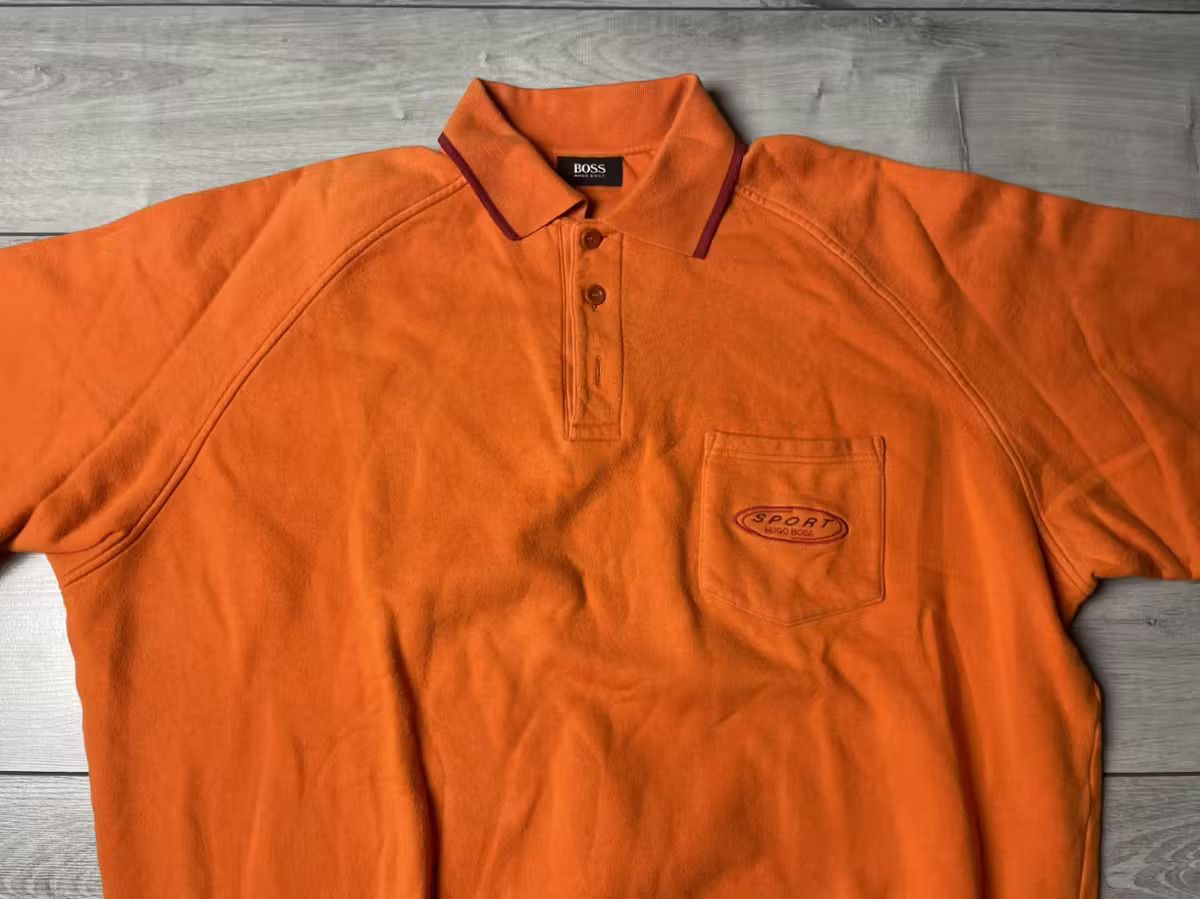 Hugo Boss Hugo boss long sleeve vintage sportswear size XLarge 90s Size US XL / EU 56 / 4 - 4 Thumbnail